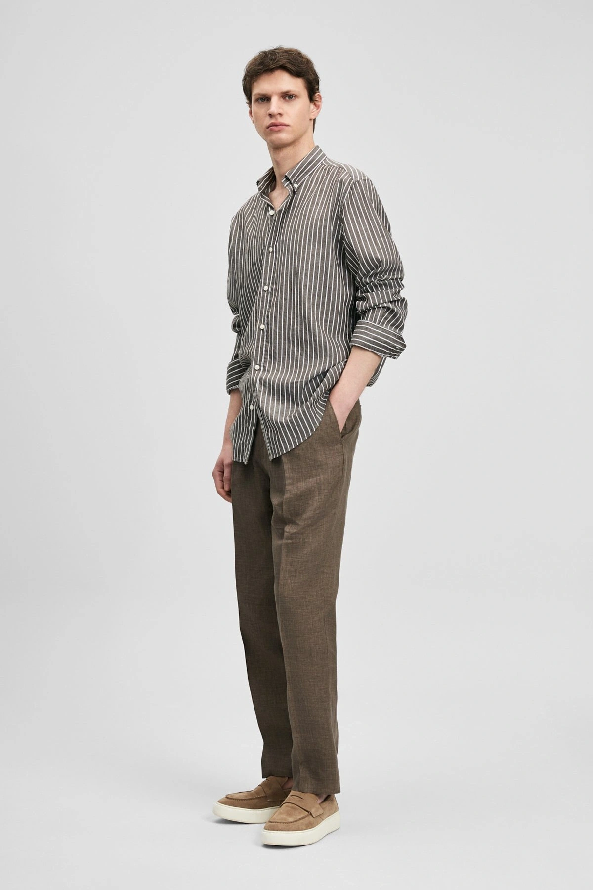 Lufian Amber Basic Reguler Fit Gömlek 111010672