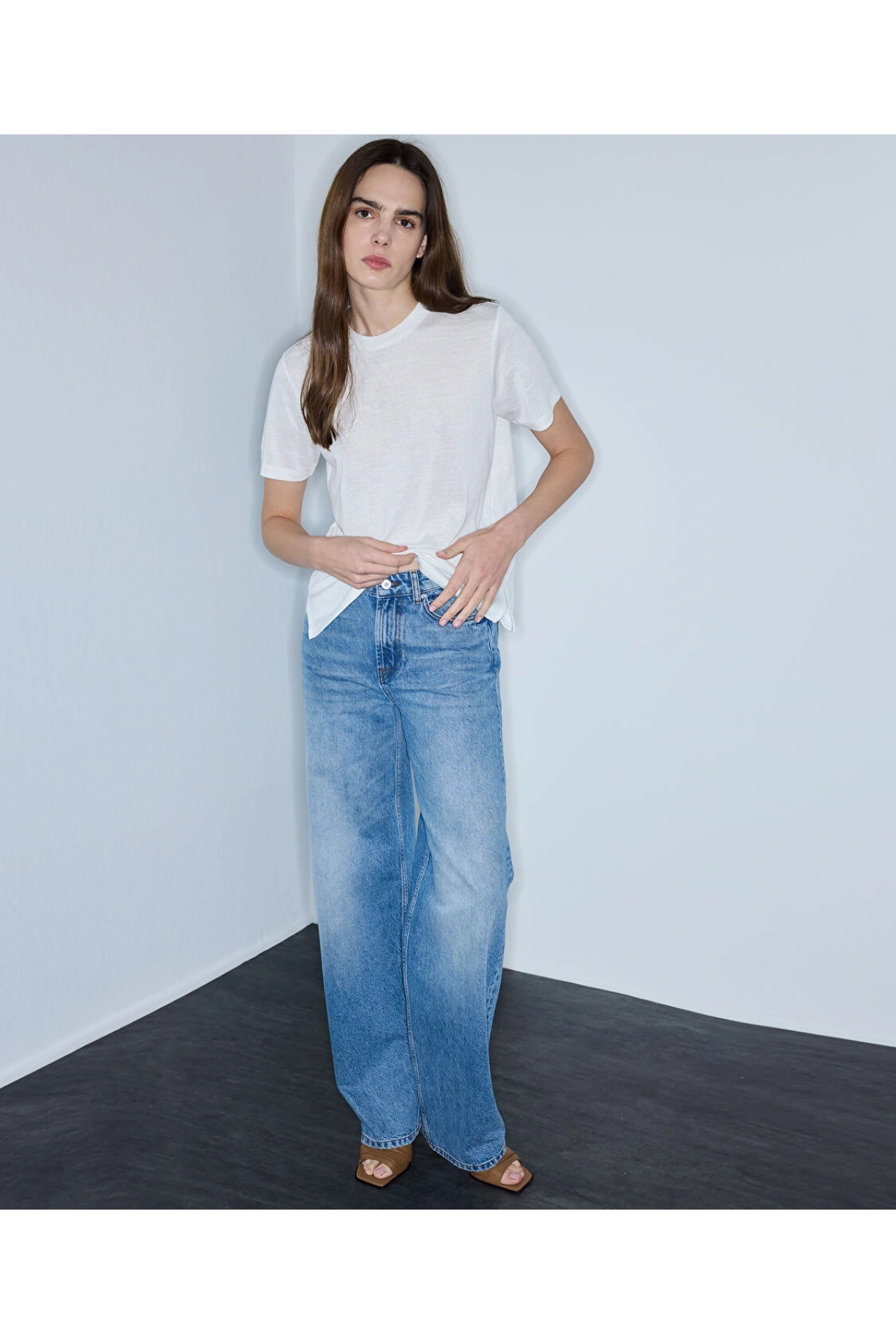 İpekyol Basic T-Shirt IS1260070241
