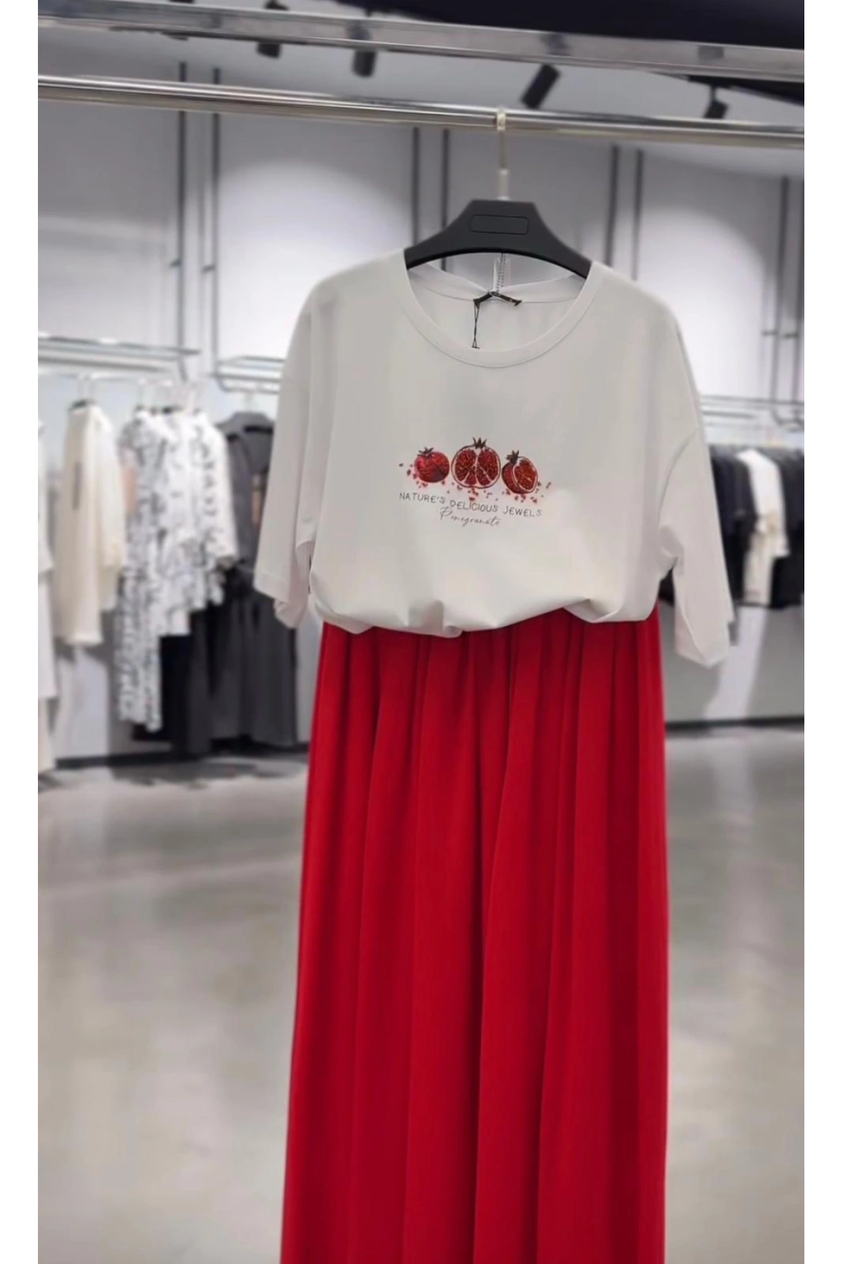 On Fashion Nar Baskılı Bluz 76451
