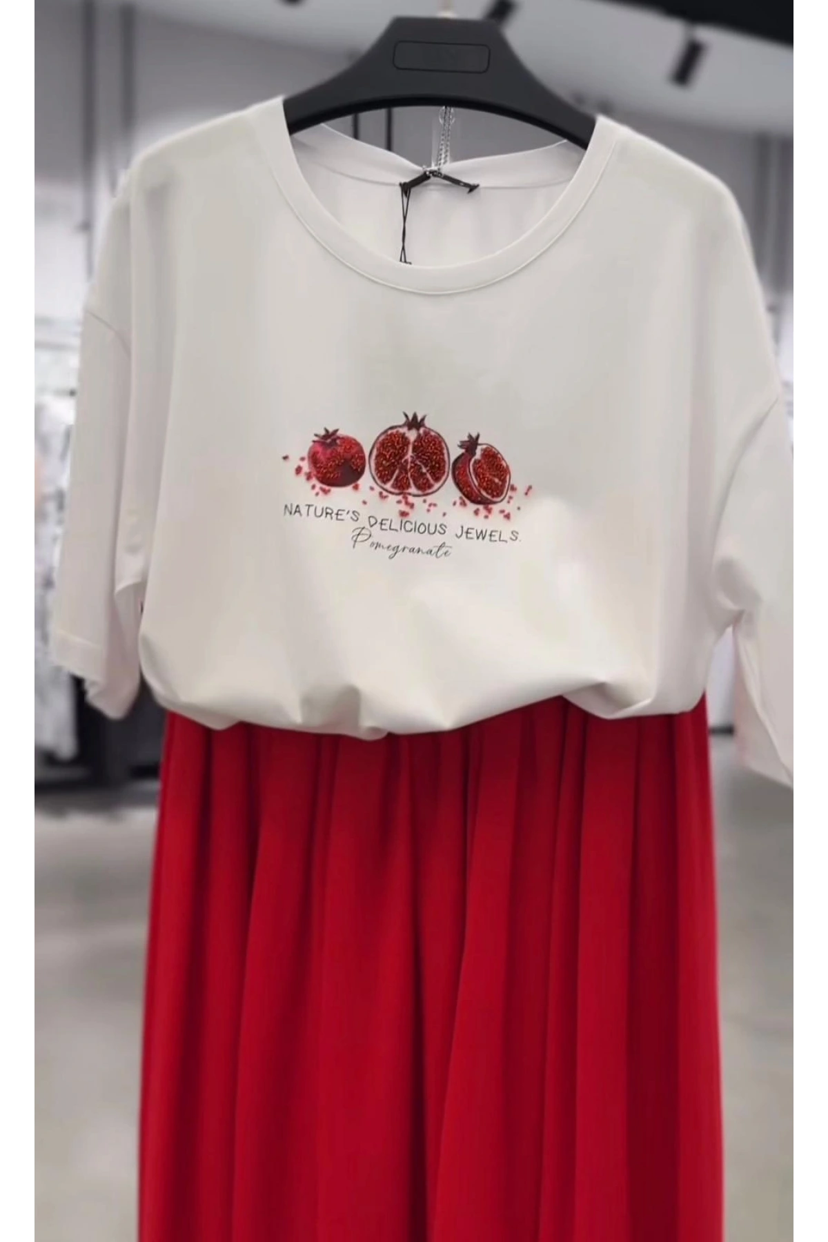 On Fashion Nar Baskılı Bluz 76451