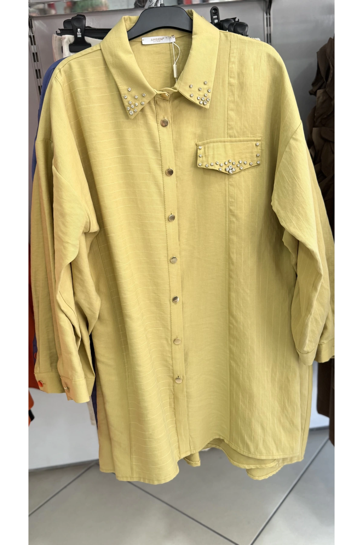 Ahsen Düğmeli Tunik 25YTNK6923