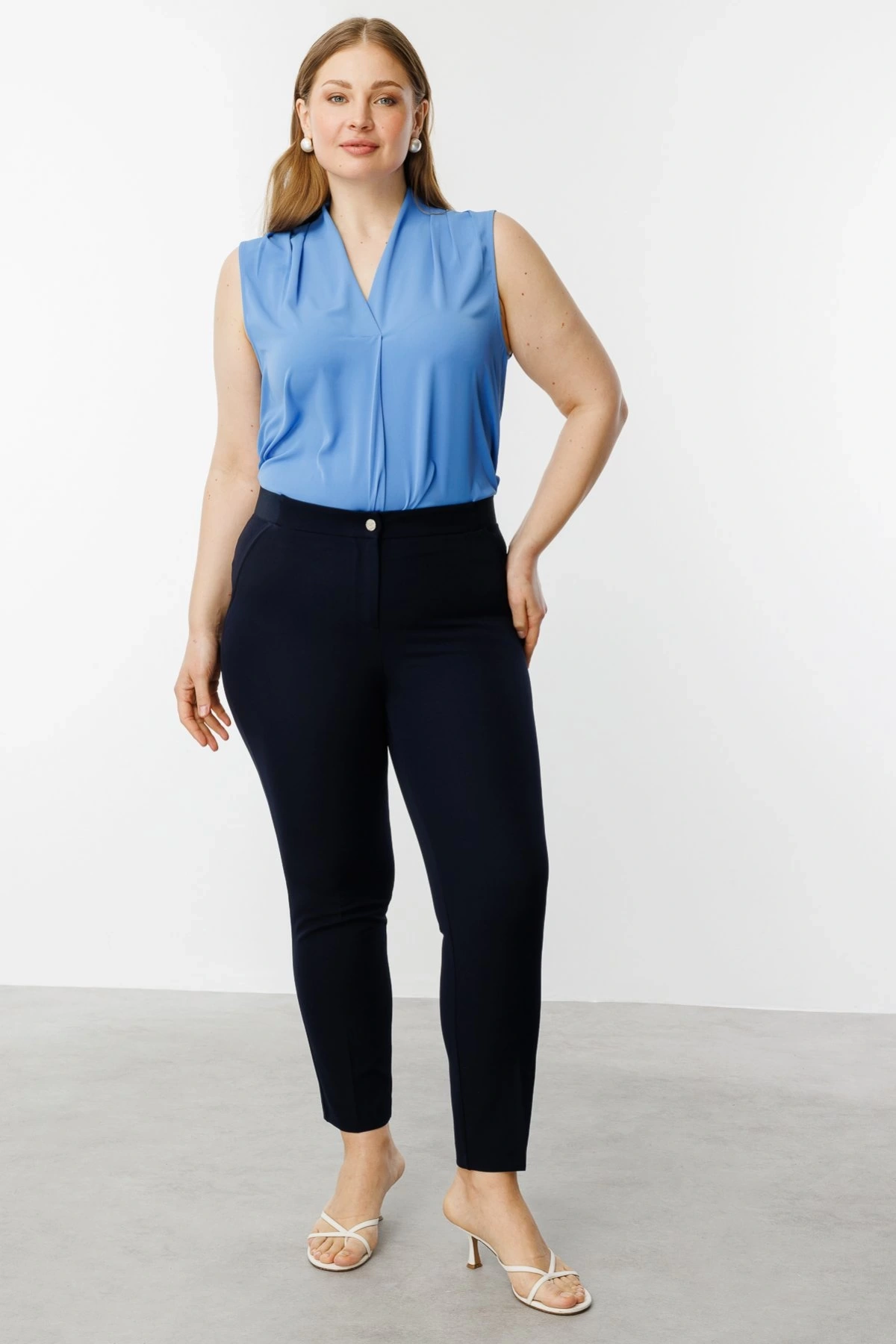 Ekol Beli Lastik Detaylı Pantolon 02088