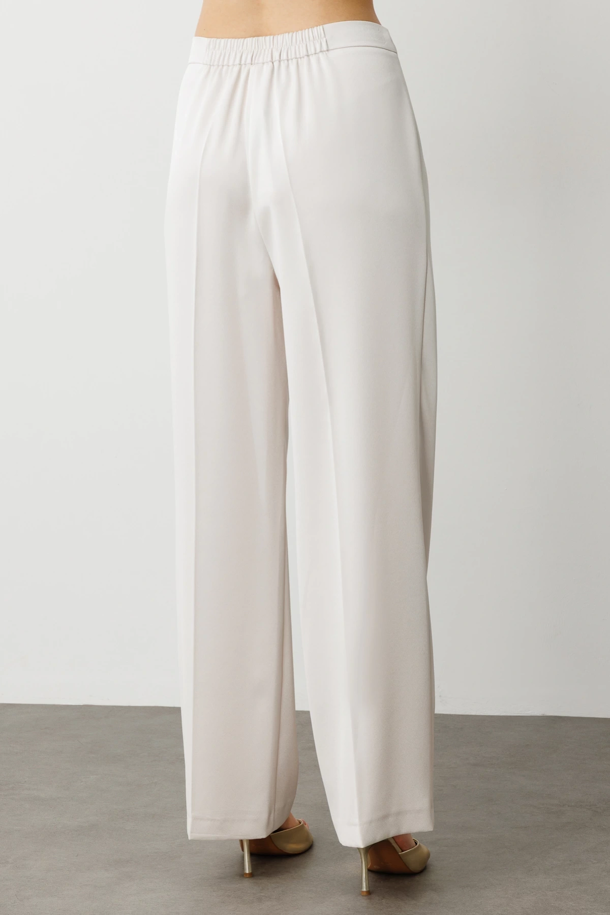 Ekol Beli Lastikli Kumaş Pantolon 04160