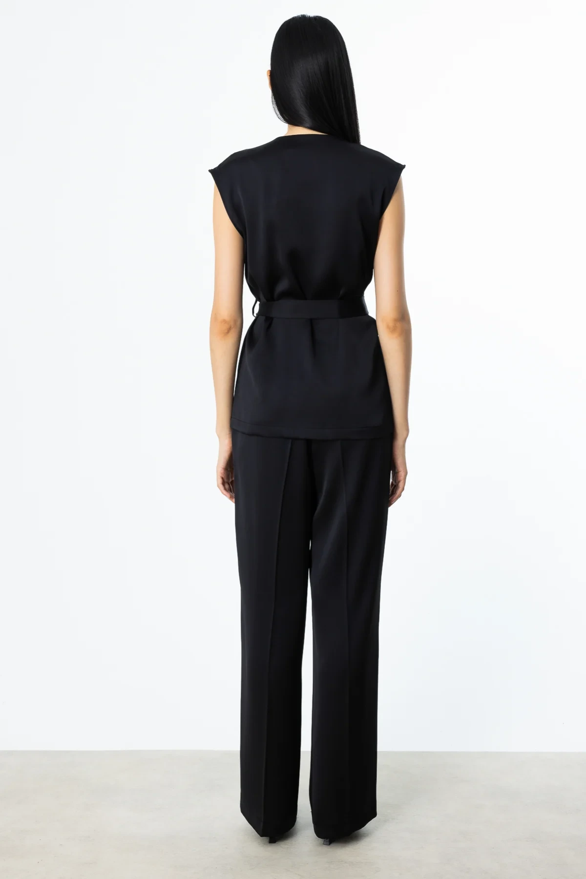 Ekol Beli Lastikli Kumaş Pantolon 04160