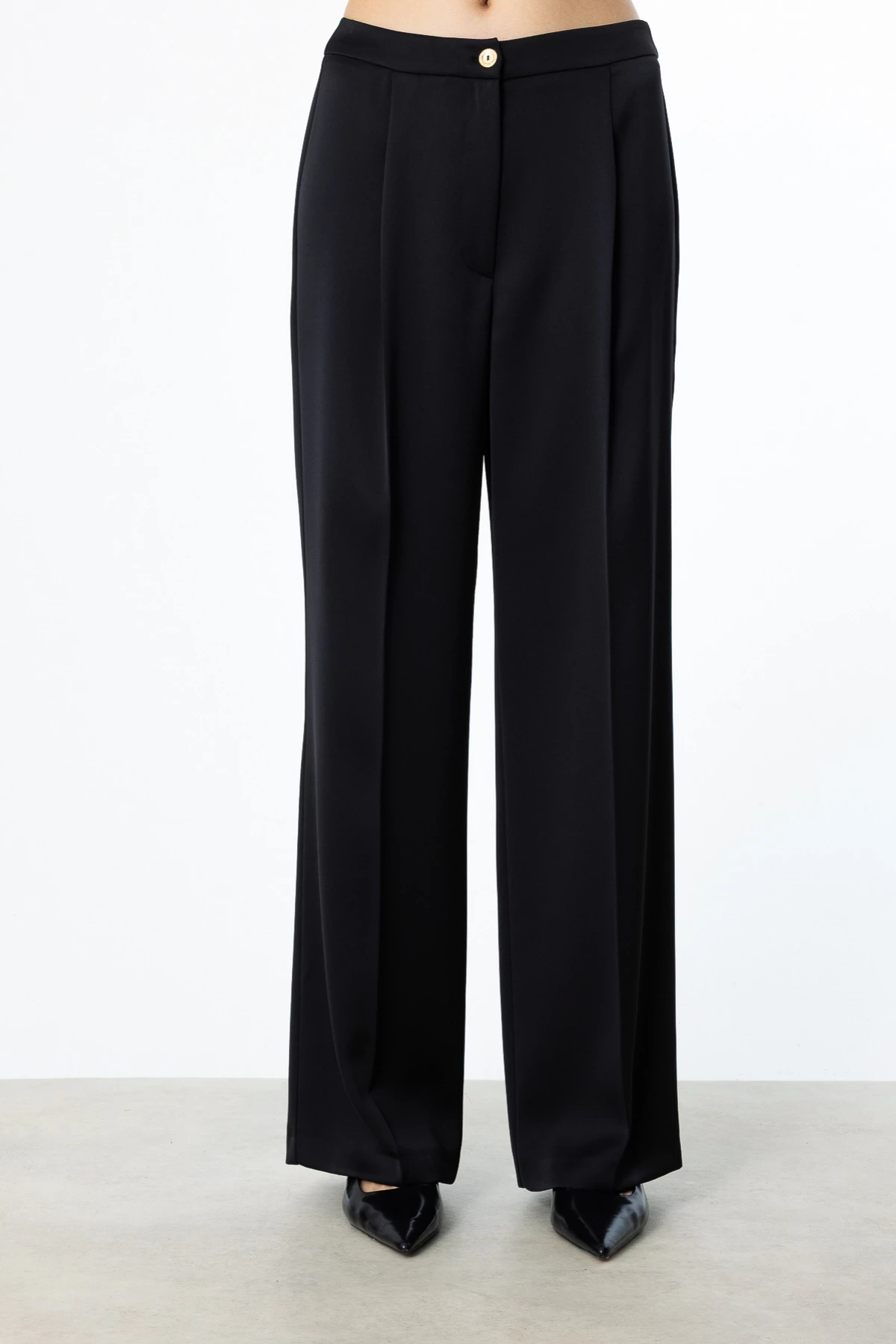 Ekol Beli Lastikli Kumaş Pantolon 04160