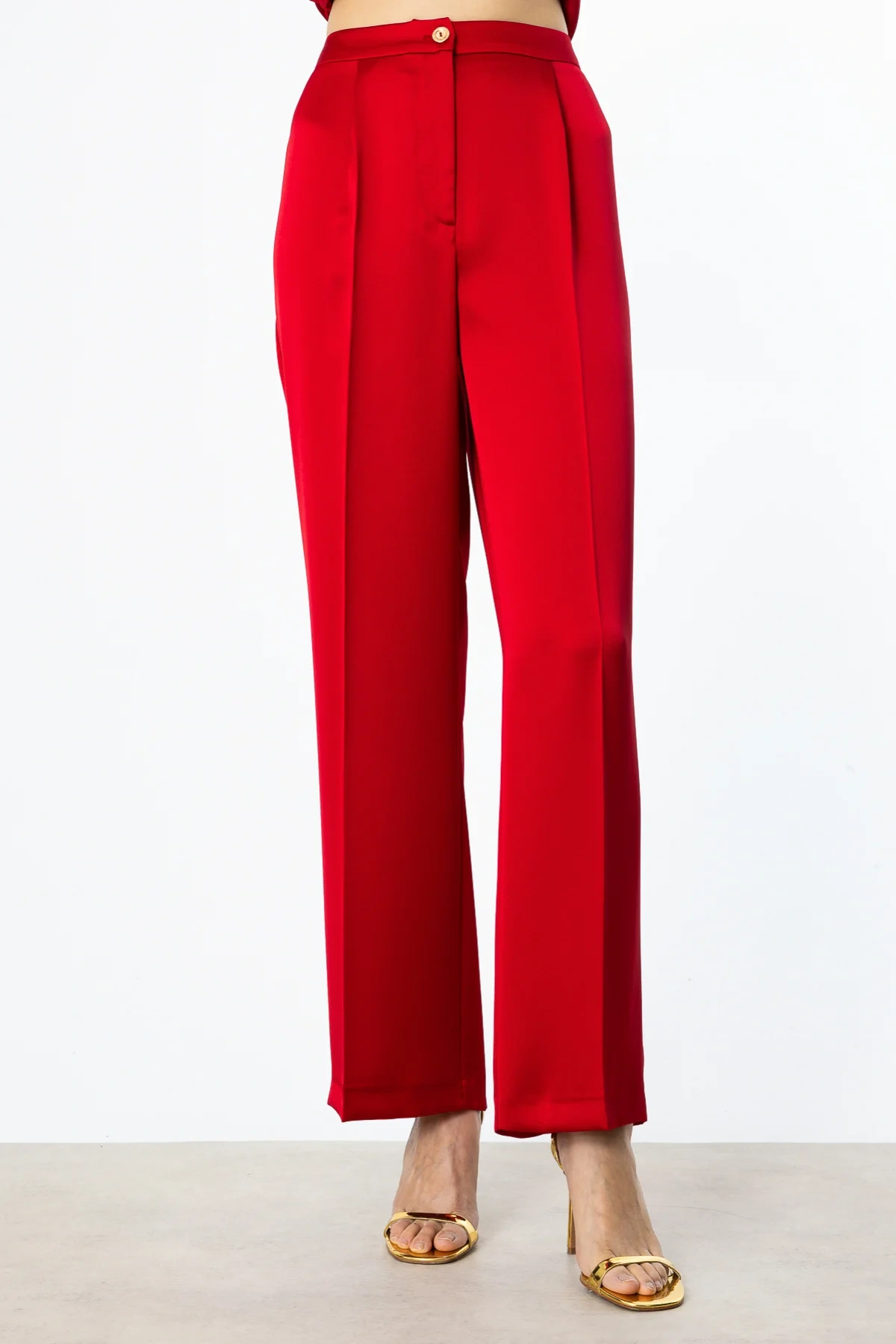 Ekol Beli Lastikli Kumaş Pantolon 04160