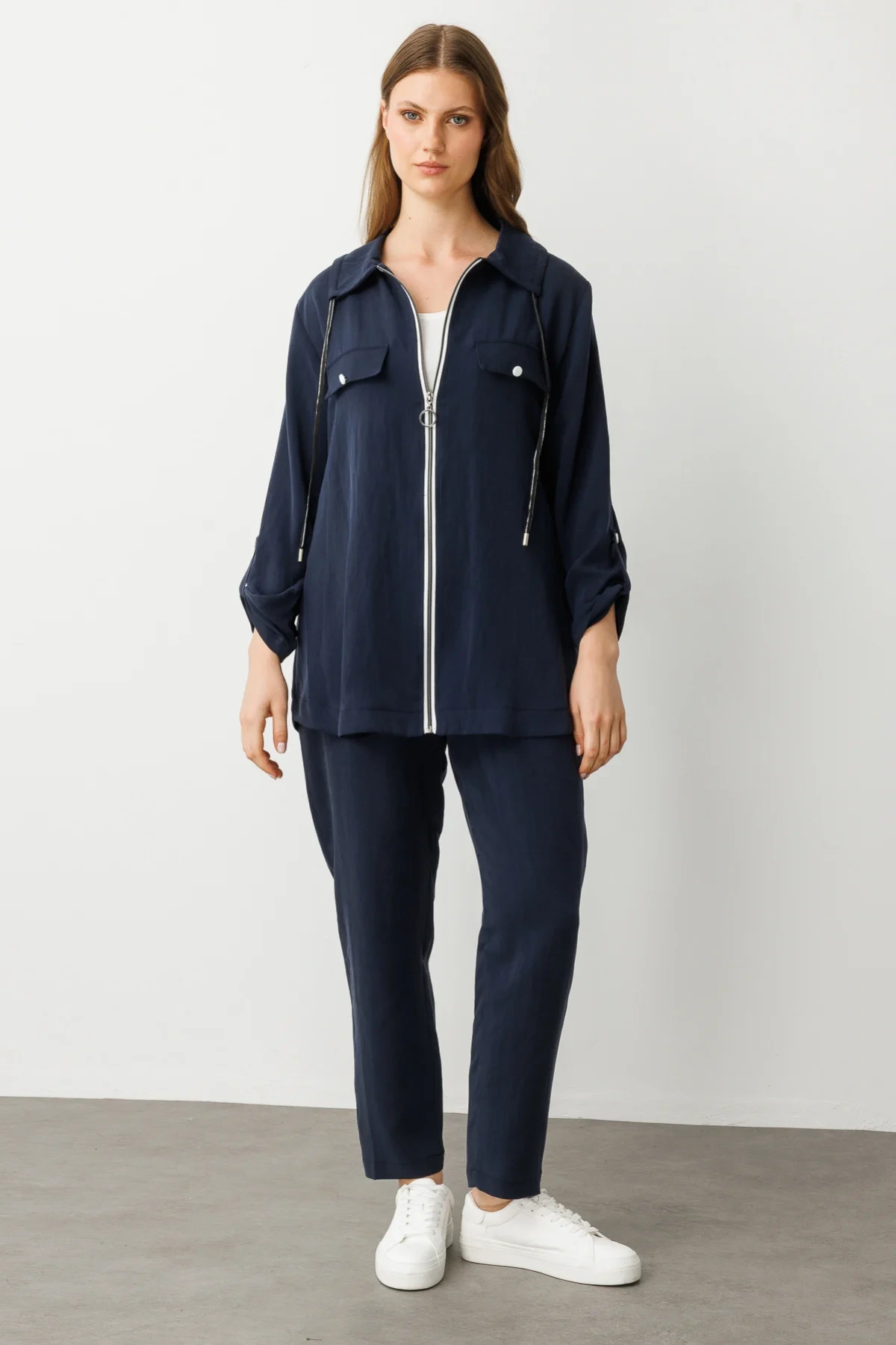 Ekol Beli Lastikli Pantolon 07574