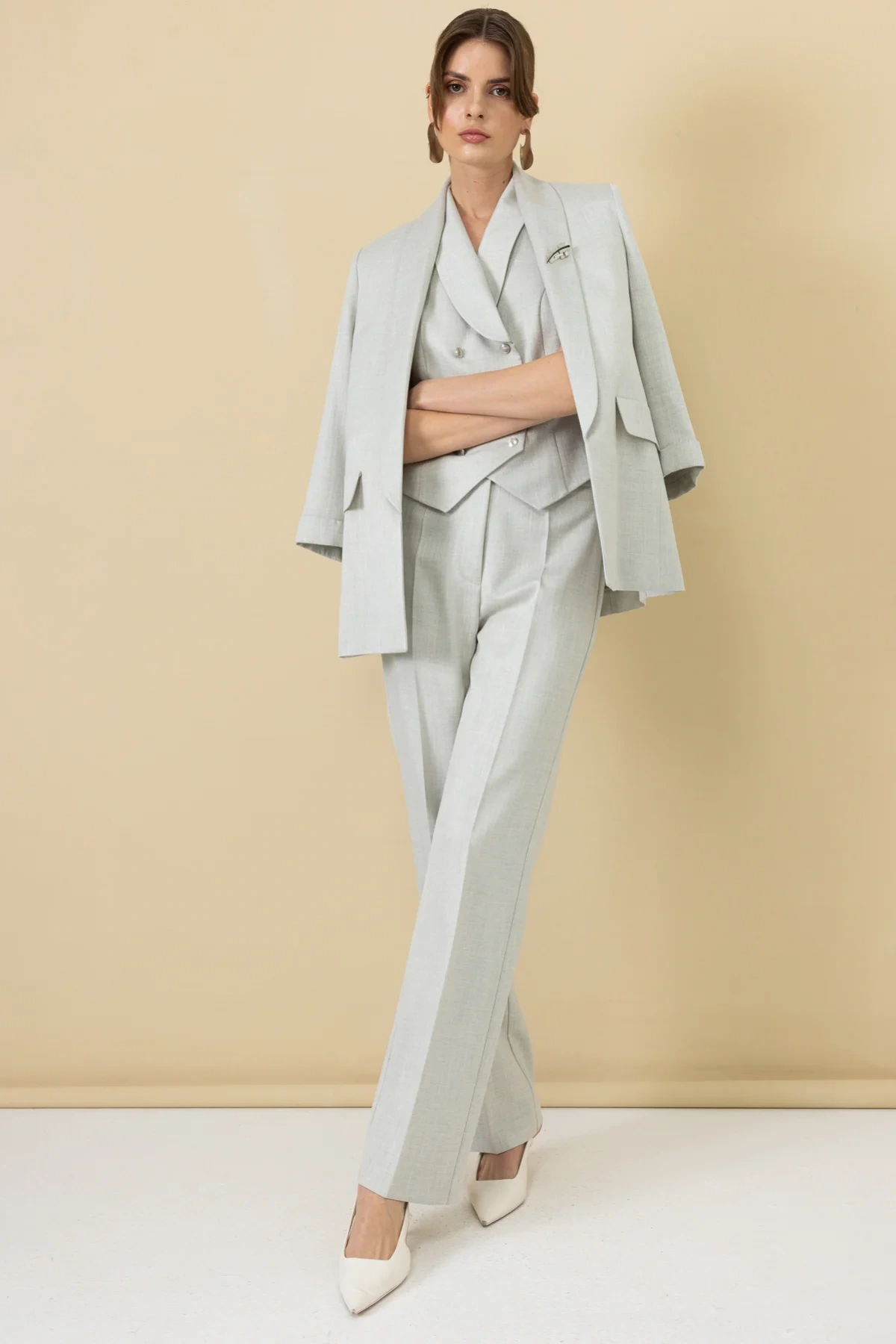 Ekol Bol Paça Pantolon 04256