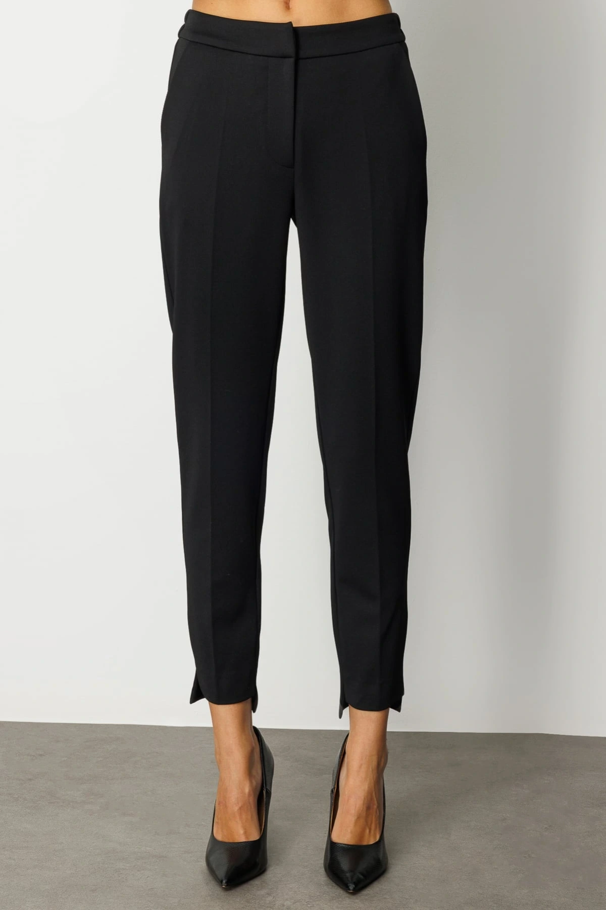 Ekol Boru Paça Siyah Pantolon 05031