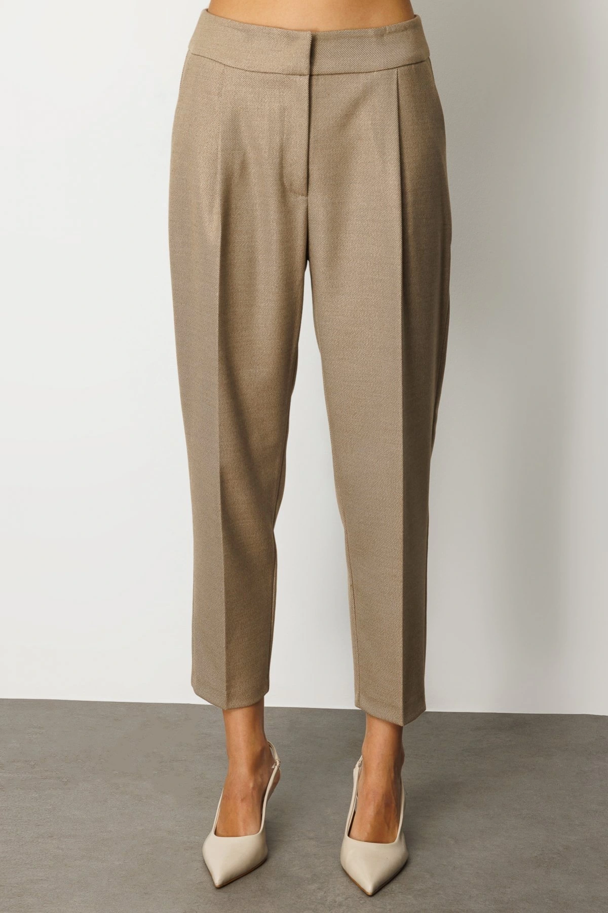 Ekol Desenli Kumaş Pantolon 05055