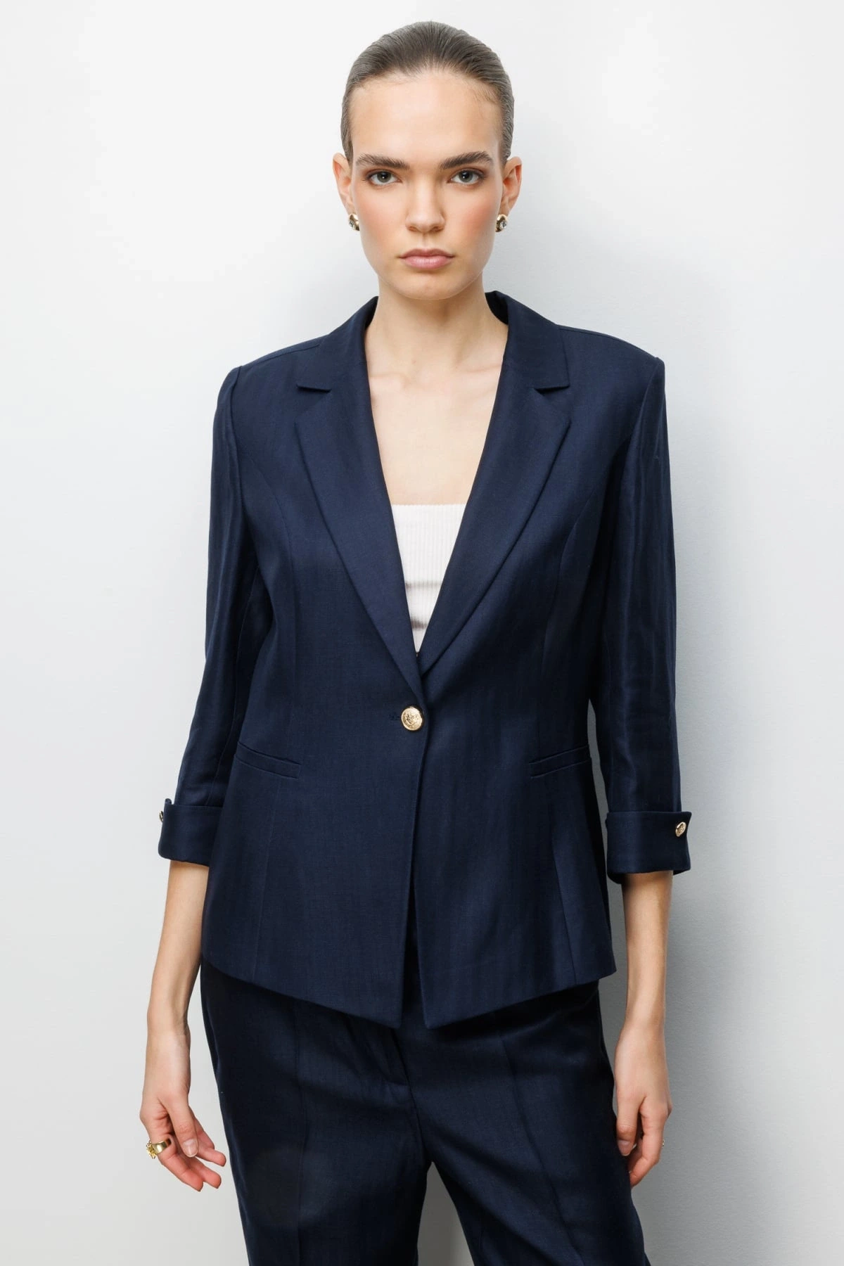 Ekol Fleto Cepli Duble Kol Ceket 01024