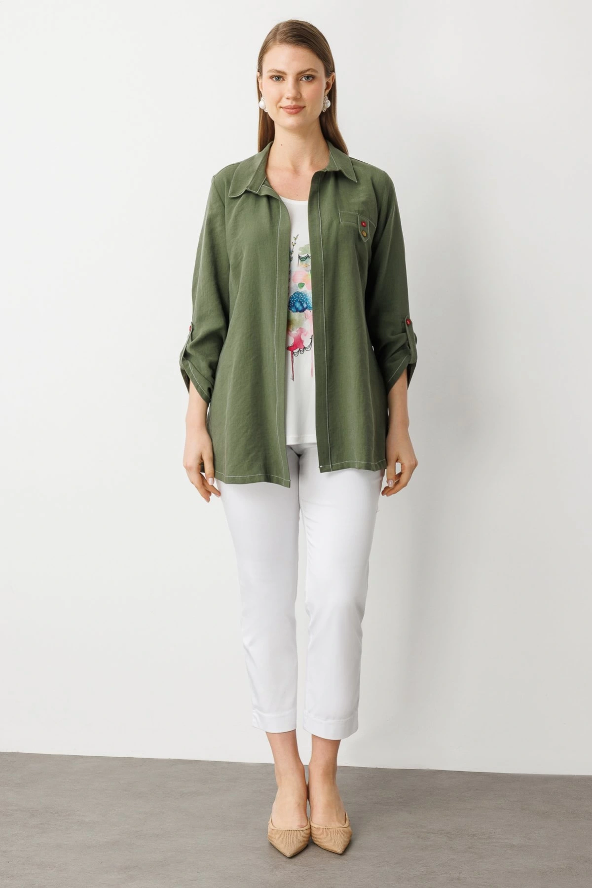 Ekol İçlikli Keten Kap 07578