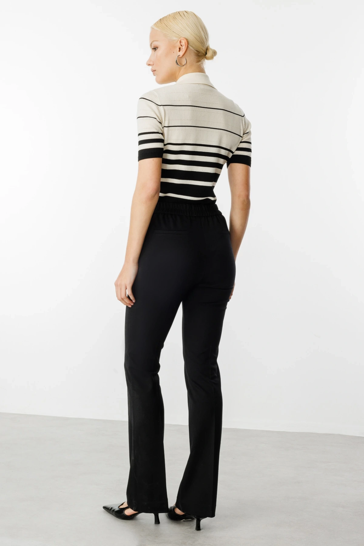 Ekol İspanyol Paça Kumaş Pantolon 02074