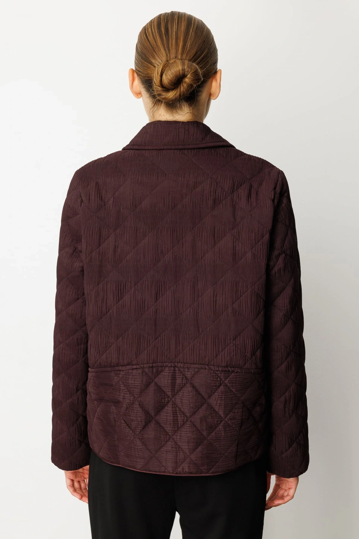 Ekol Kadın Kapitoni Bordo Manto 06501