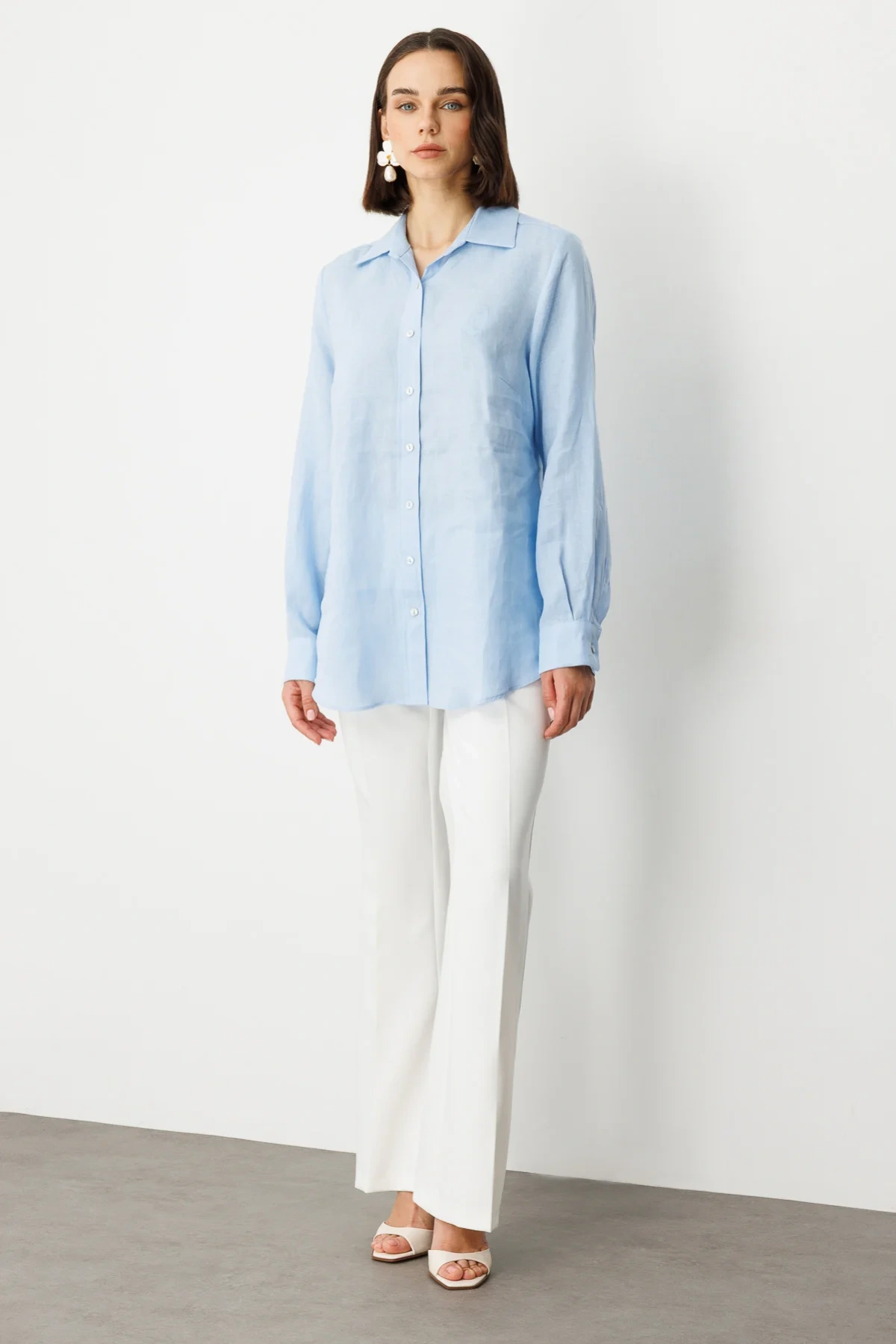 Ekol Keten Gömlek 03114