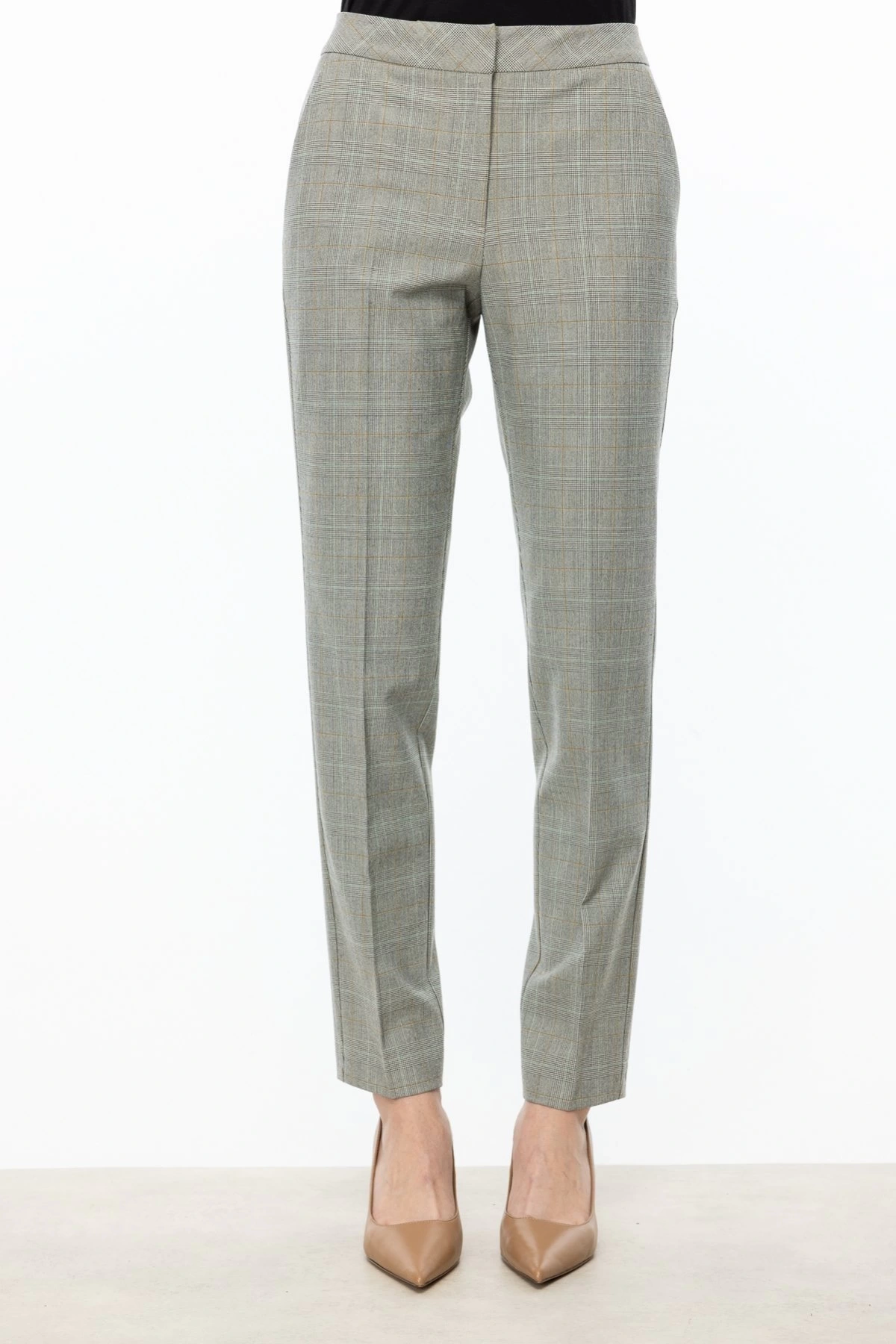 Ekol koseli Dar Paça Pantolon 04088