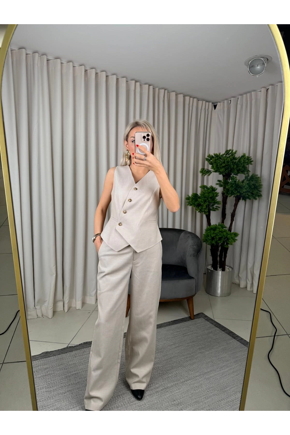 Ekol Kruvaze Yaka Yelek 04078