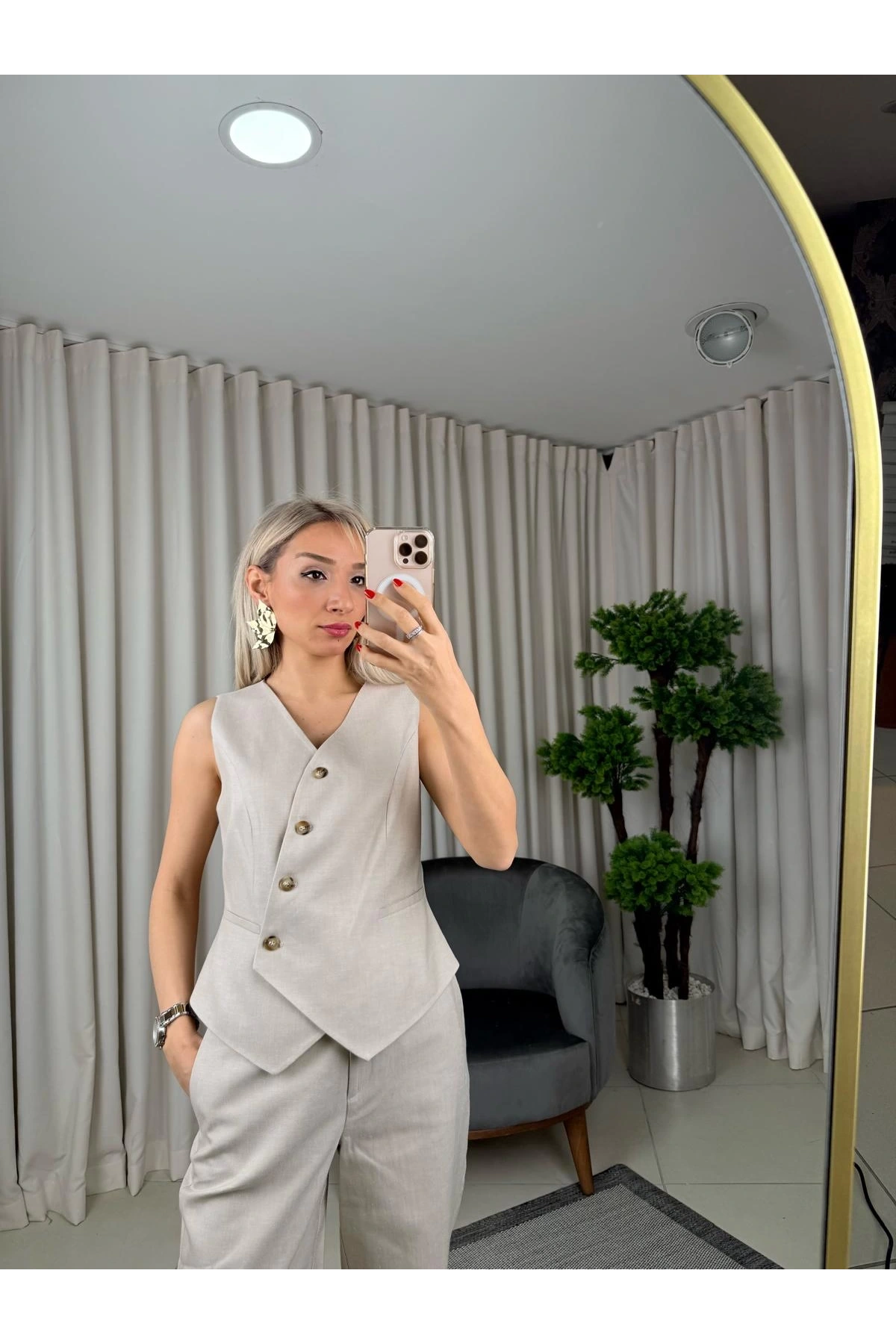 Ekol Kruvaze Yaka Yelek 04078