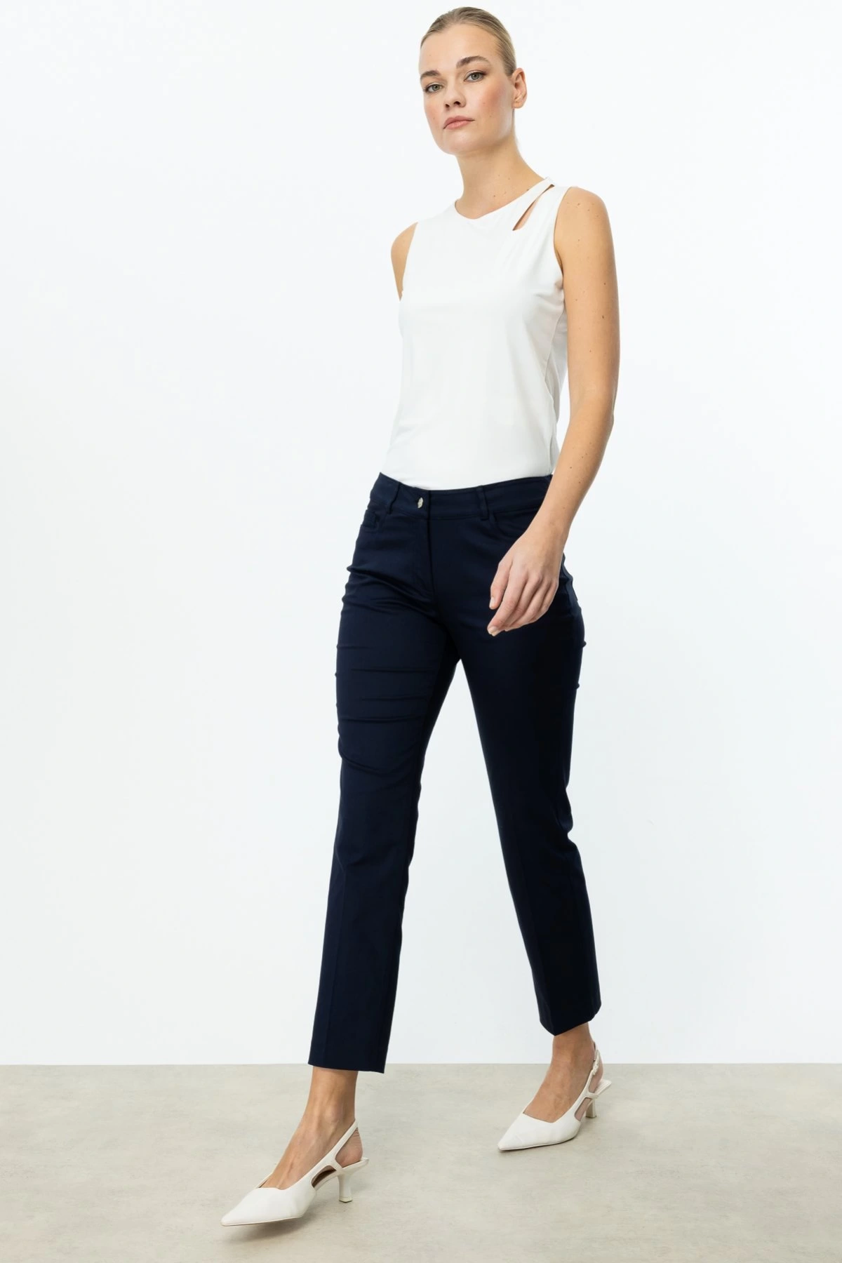 Ekol Kumaş Kalem Pantolon 02022