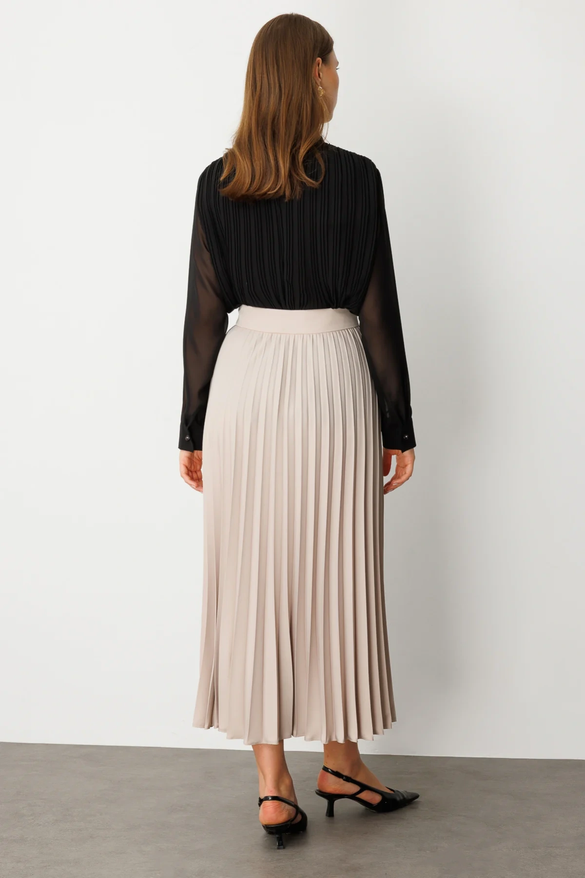 Ekol Pileli Tam Boy Etek 01070