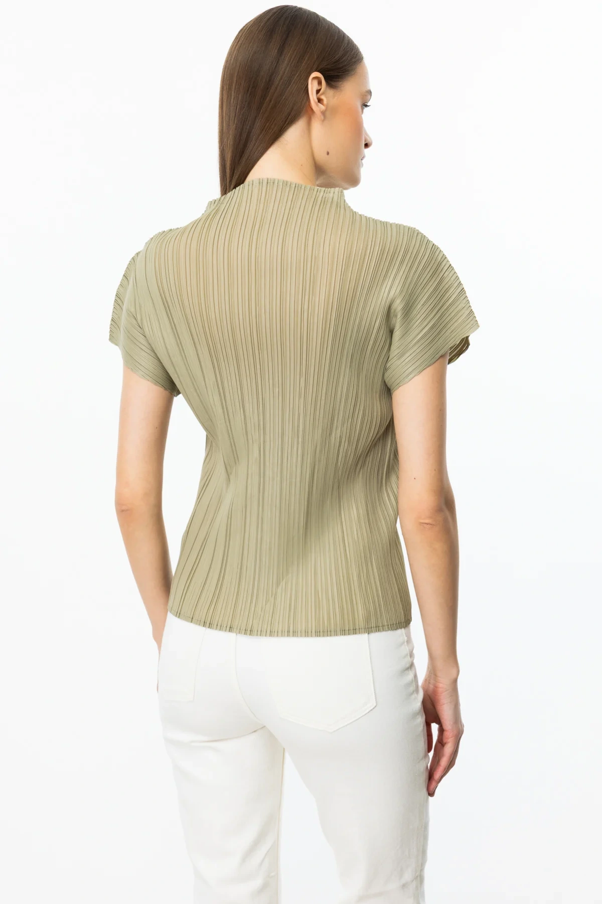 Ekol Pliseli Bluz 03908