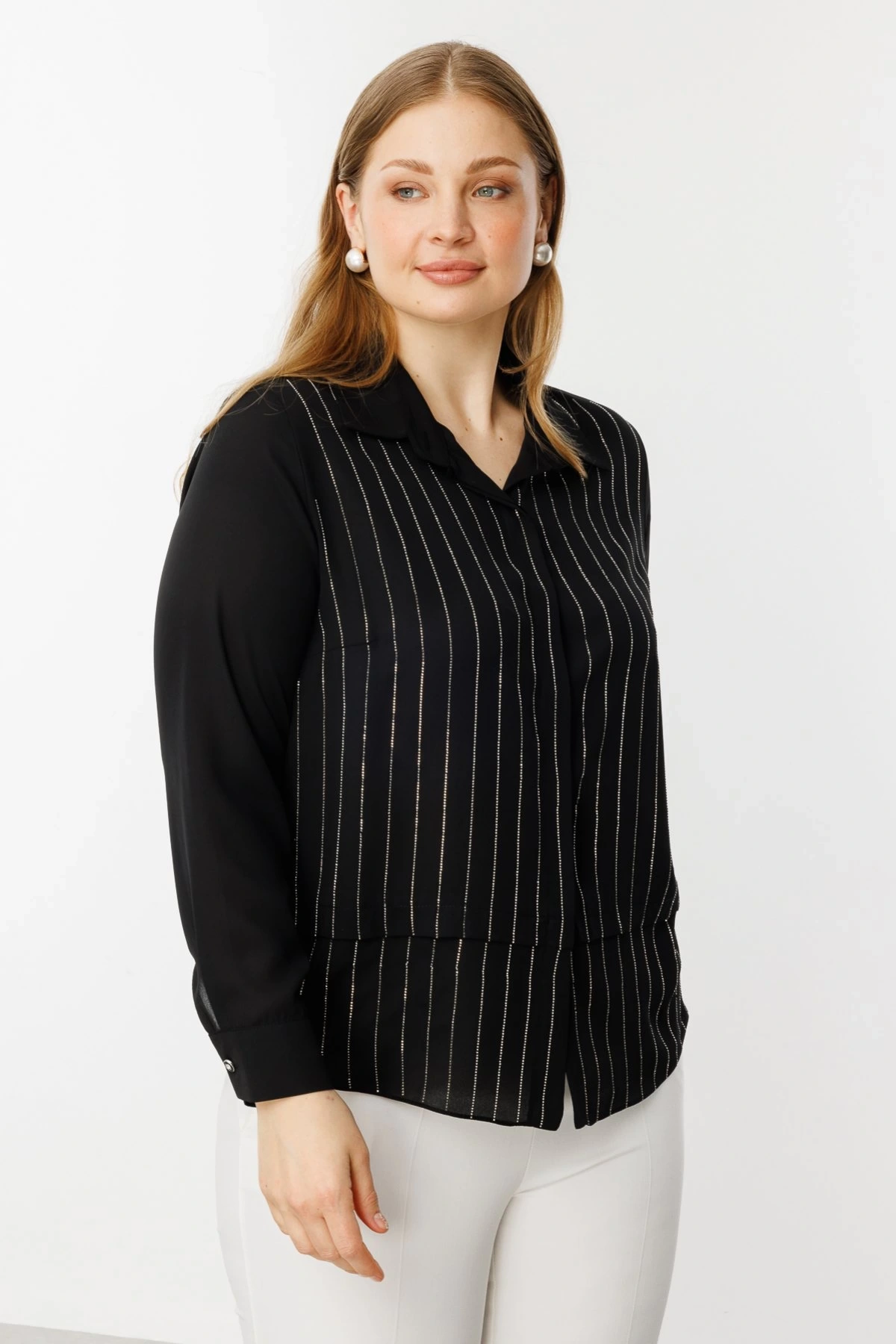 Ekol Taş Şeritli Bluz 03984