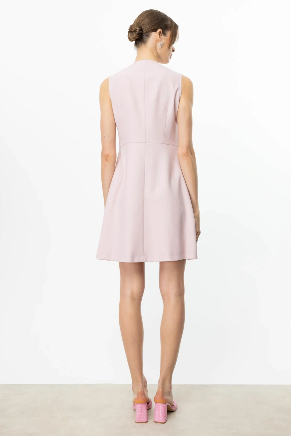 Ekol Yelek Model Çıtçıt Elbise 05106