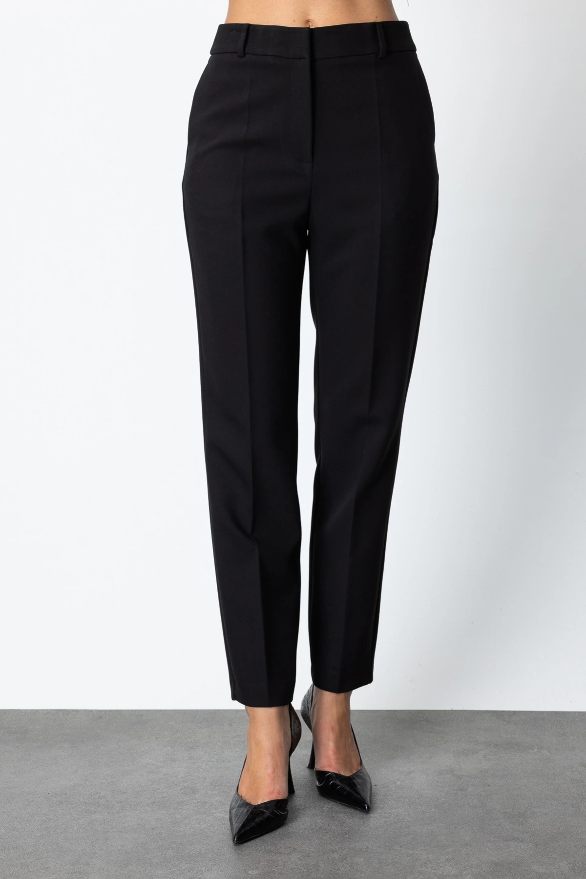 Ekol Yüksek Bel Boru Paça Pantolon 05091