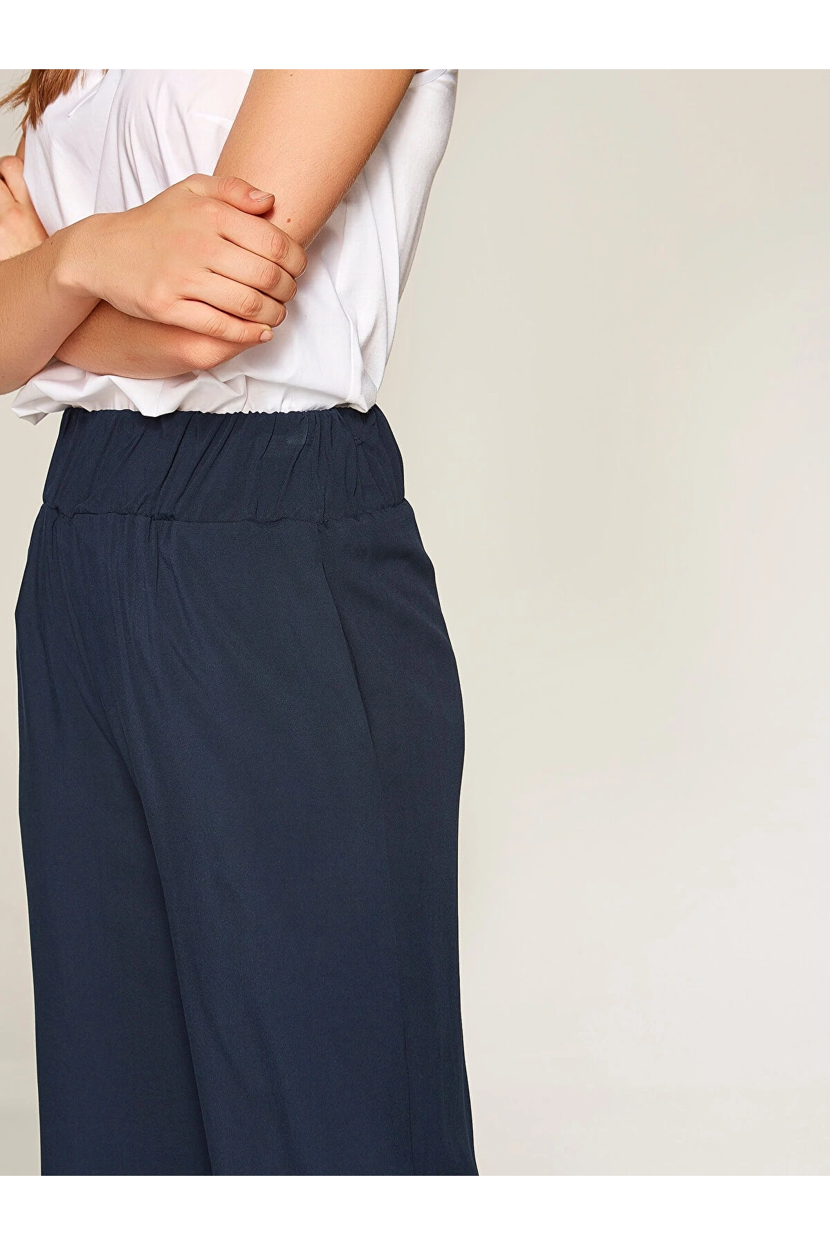 Faik Sönmez Wide Leg Viskon Pantolon B00067