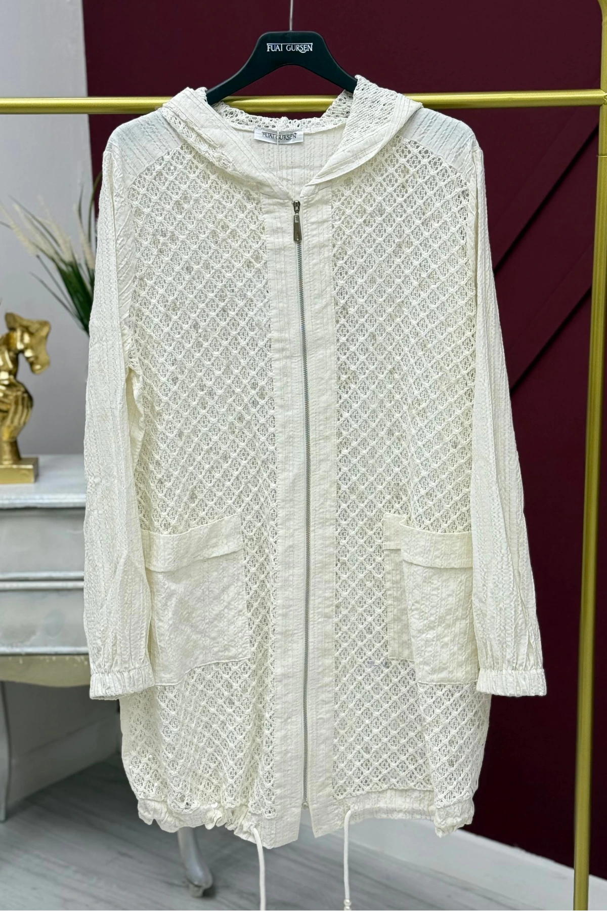 Fuat Gürşen Pullu Fermuarlı Kap 3705