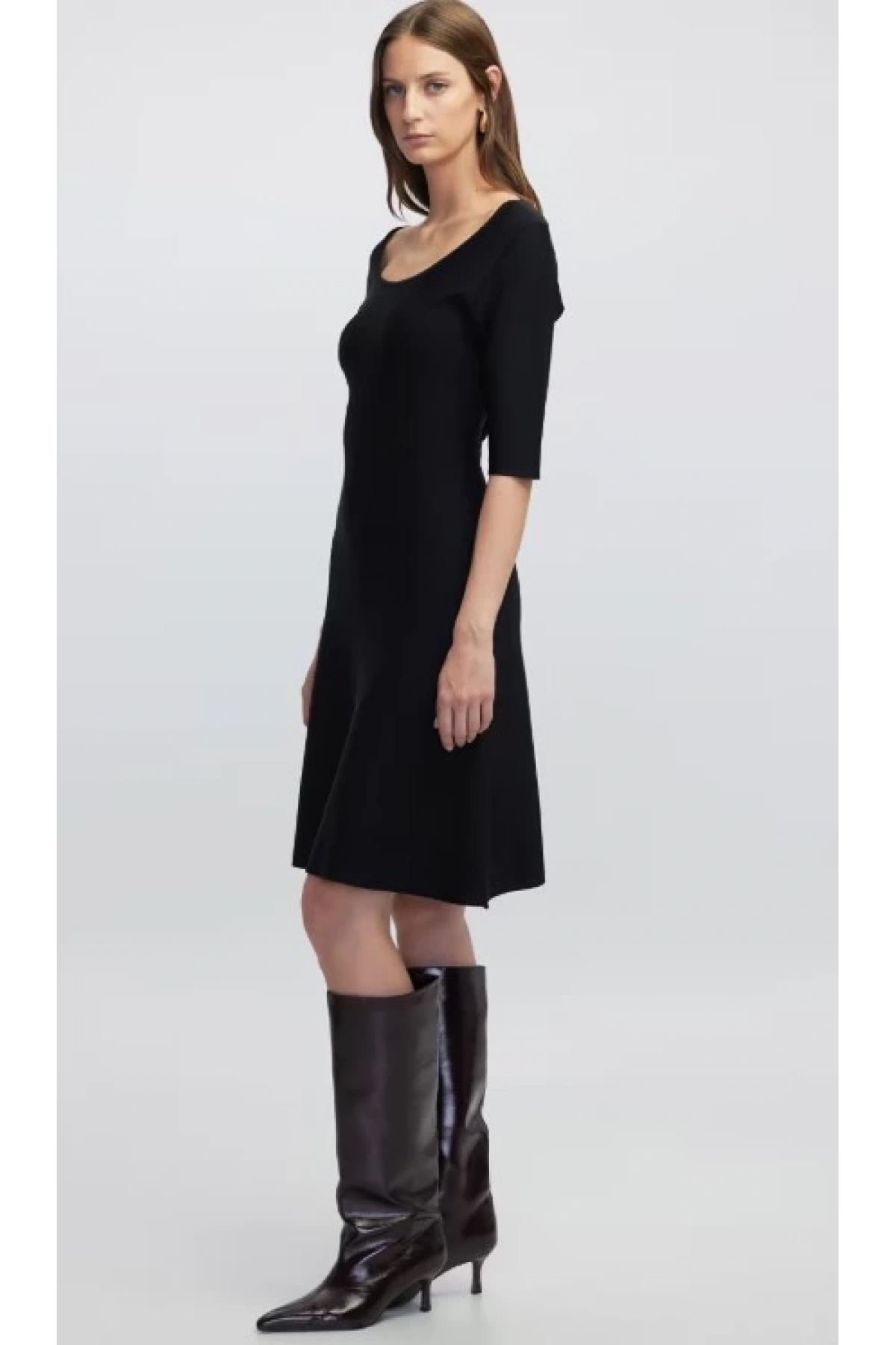 İpekyol A Kesim Triko Elbise IW6250002093