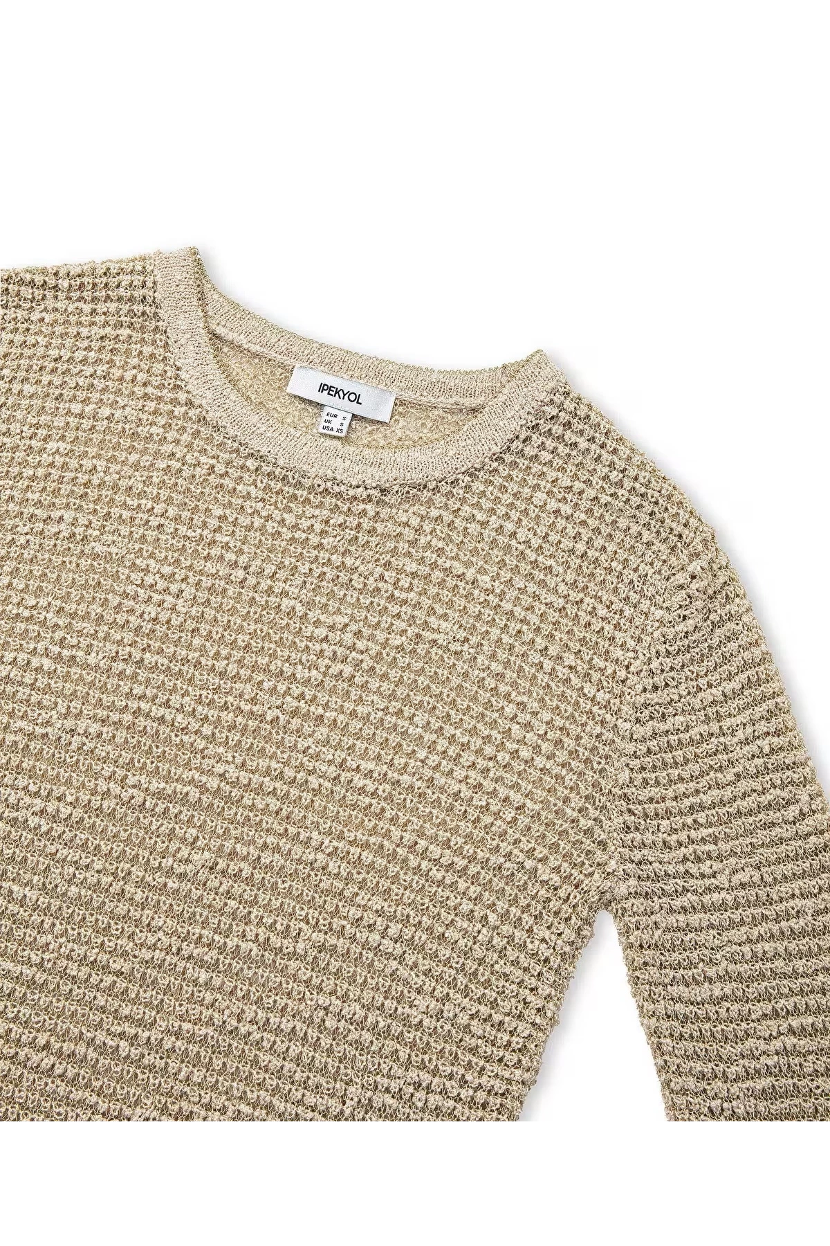 İpekyol Ajurlu Triko IS1250050073 Natural