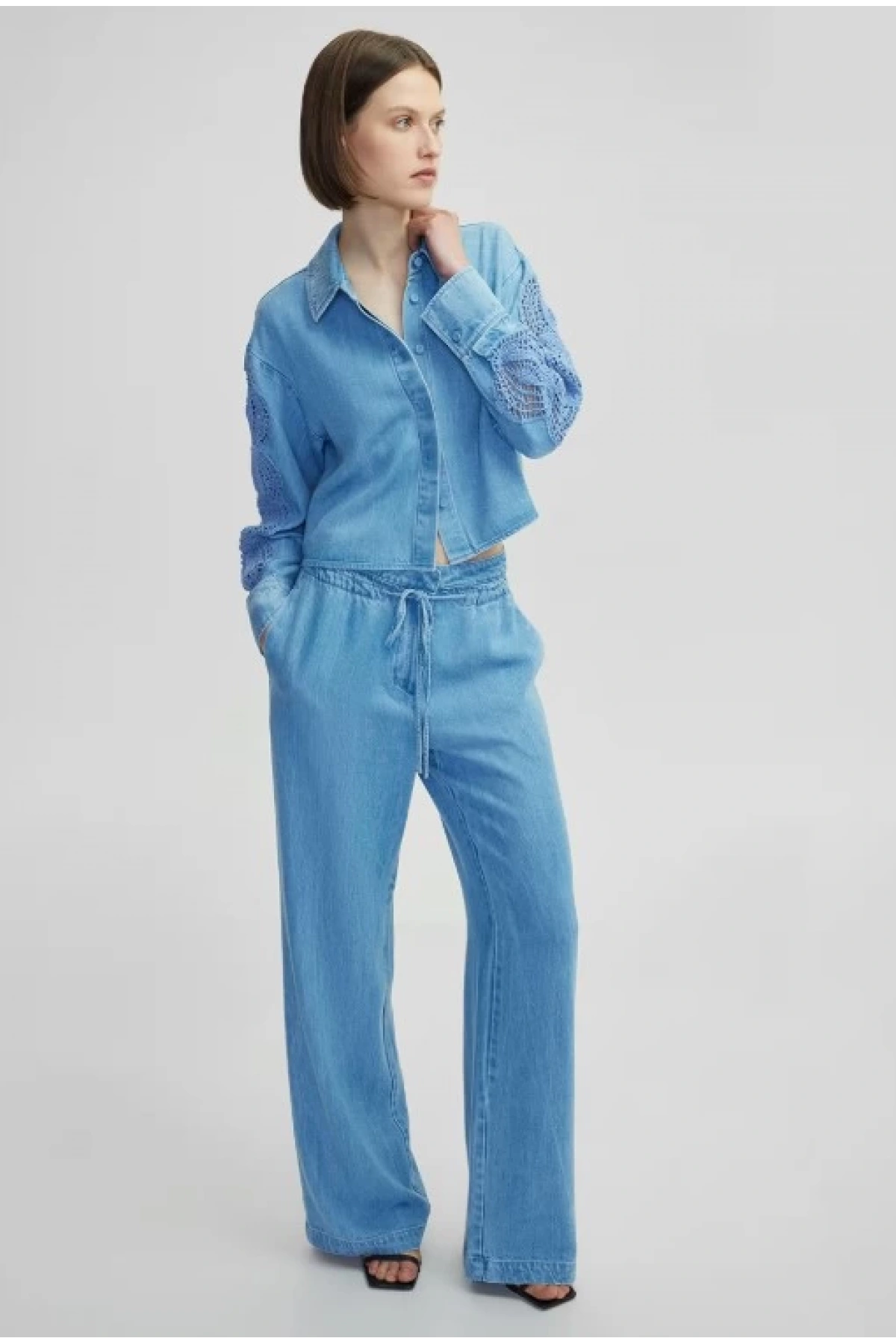 İpekyol Aplikeli Denim Ceket IS1250005103