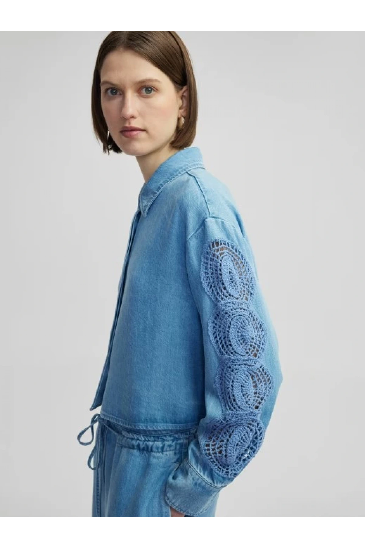 İpekyol Aplikeli Denim Ceket IS1250005103