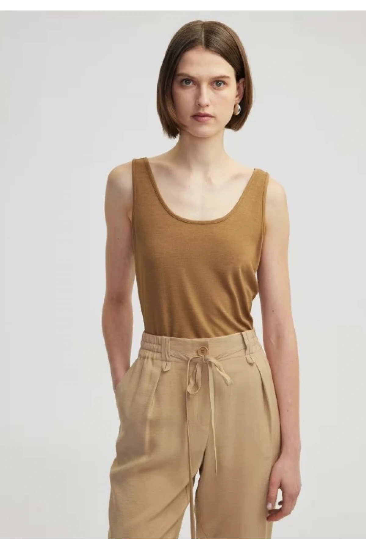 İpekyol Askılı Basic T-shirt IS12500070167