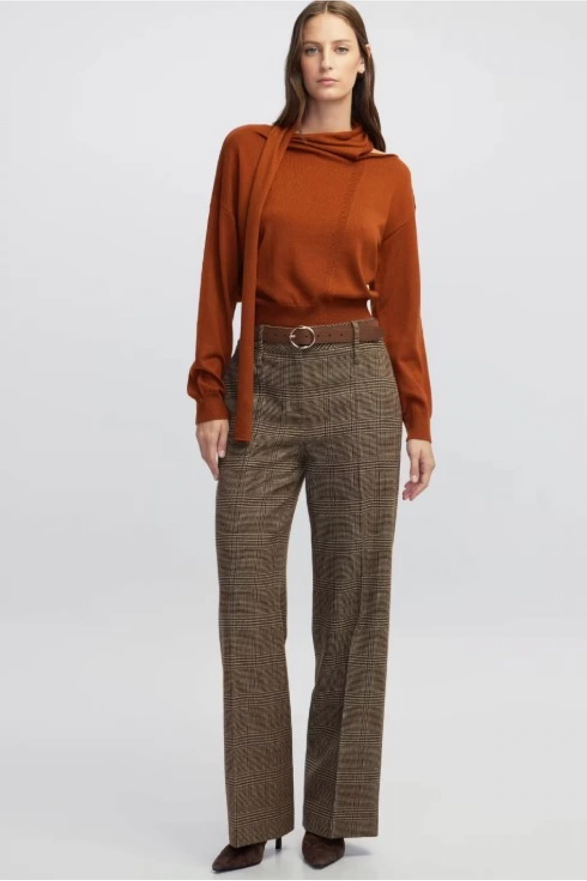 İpekyol Atkılı Aksesuarlı Triko IW6250050106