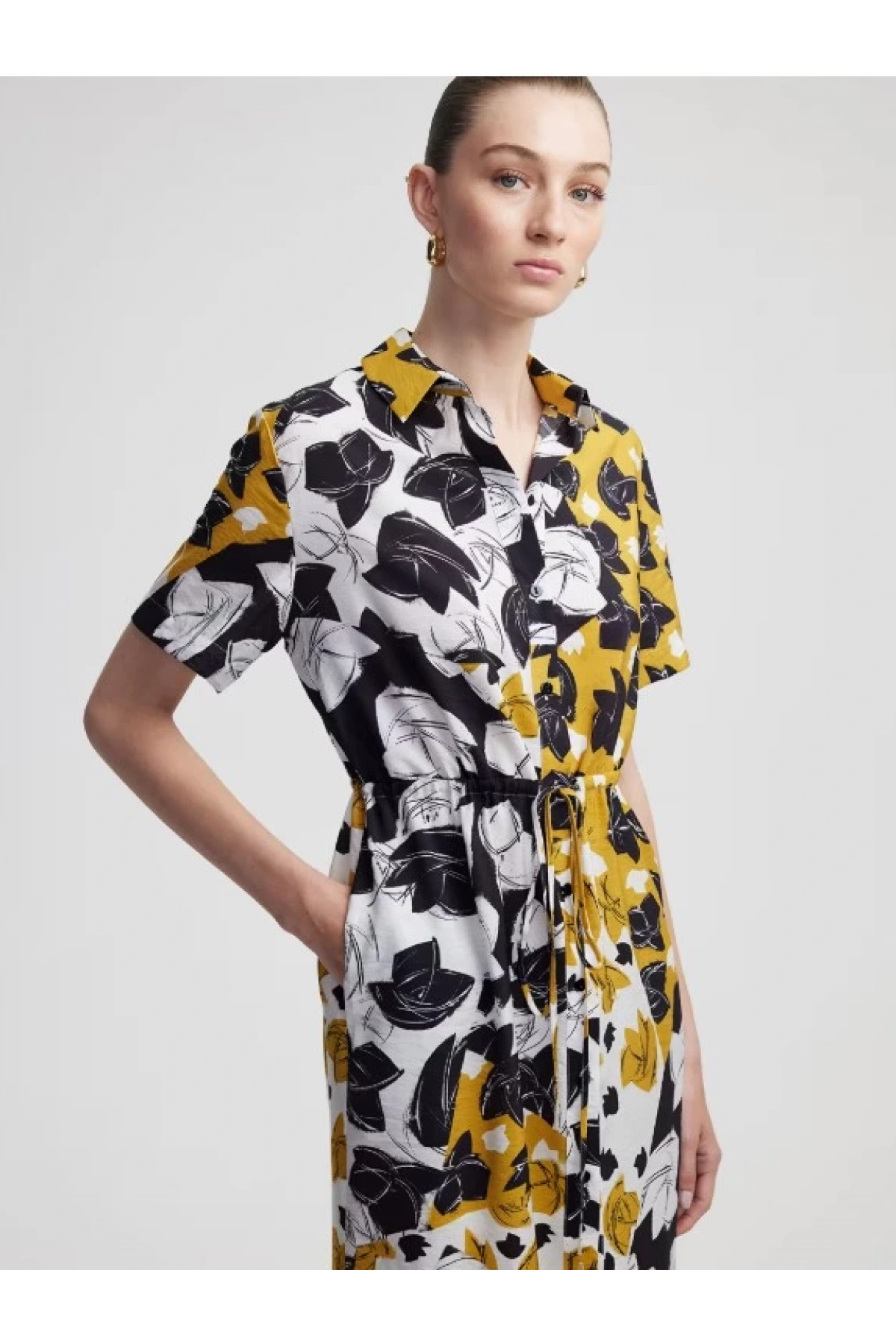 İpekyol Ayarlanabilir Bel Elbise IS1250002489