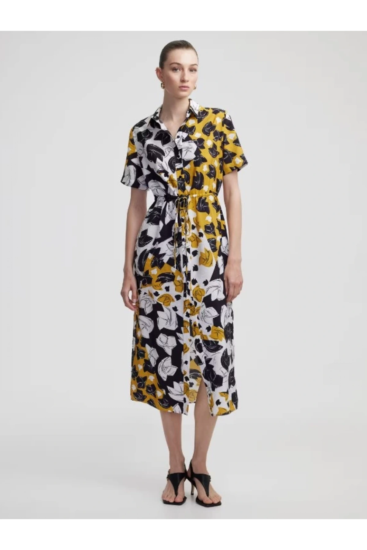 İpekyol Ayarlanabilir Bel Elbise IS1250002489