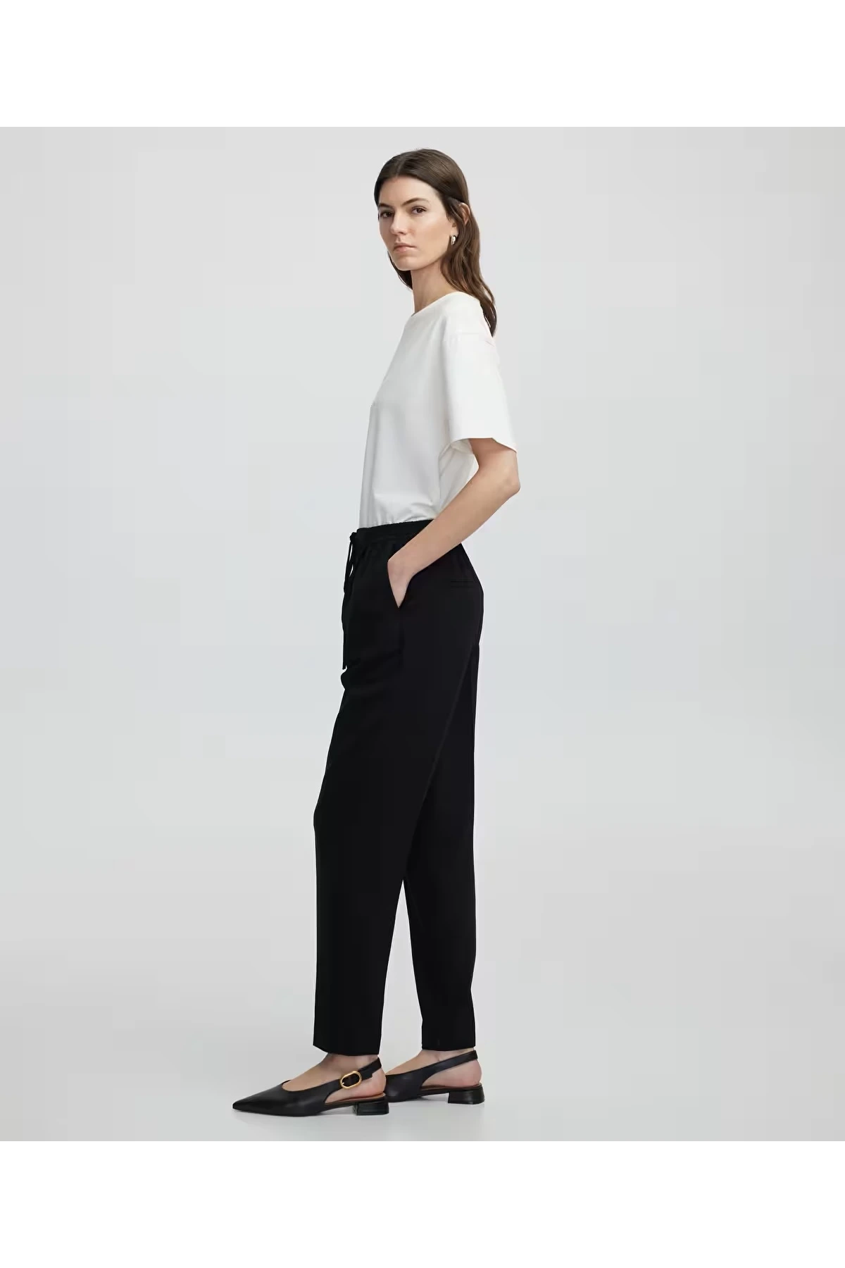 İpekyol Carrot Fit Pantolon IS1250003147 Siyah