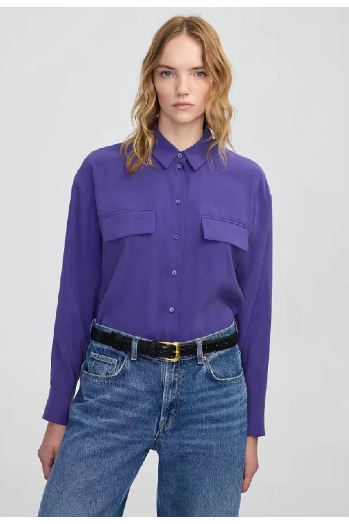 İpekyol Cep Kapaklı Basic Gömlek IW6250025143
