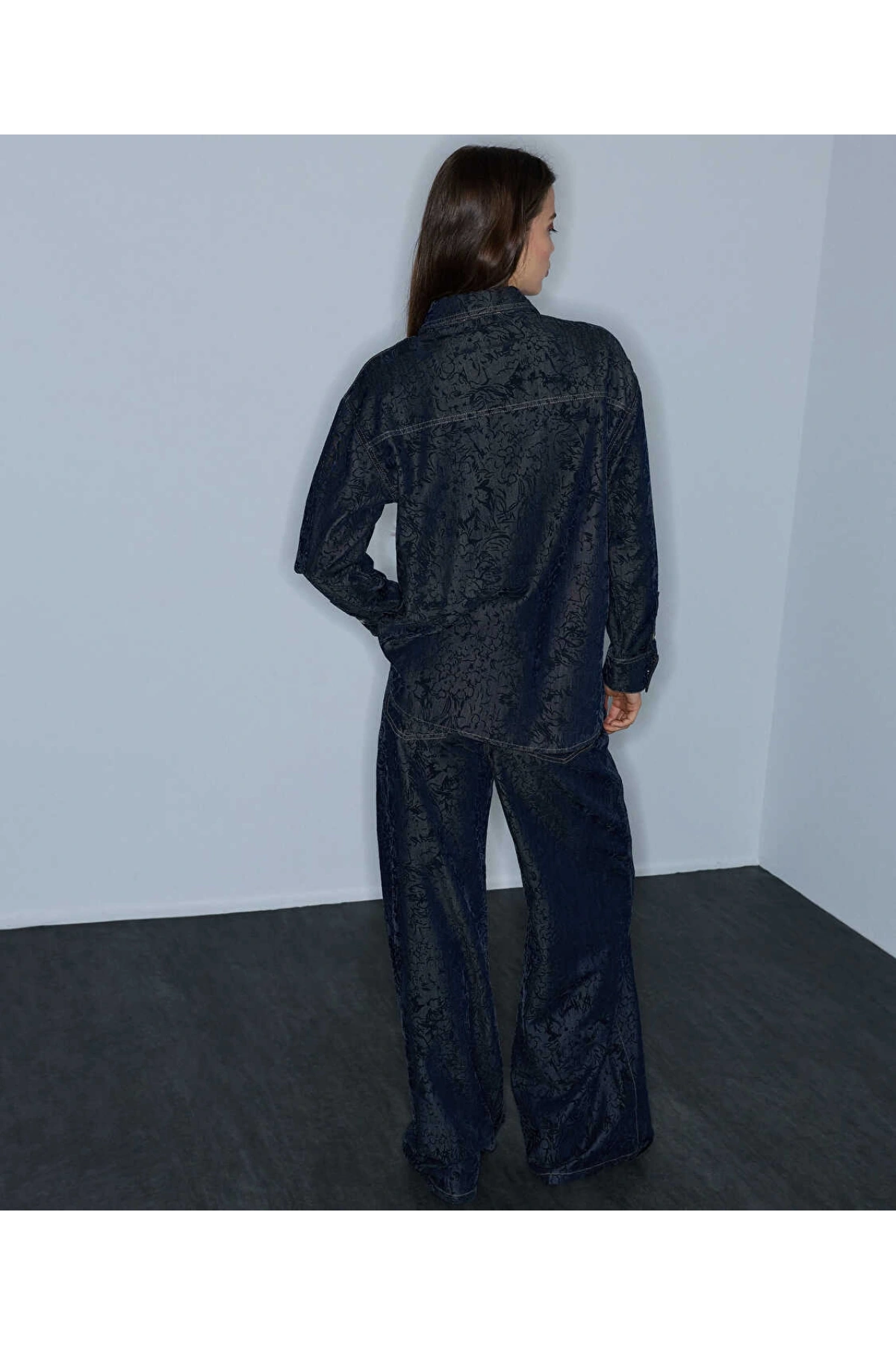 İpekyol Denim Görünümlü Gömlek Ceket IW6260148015