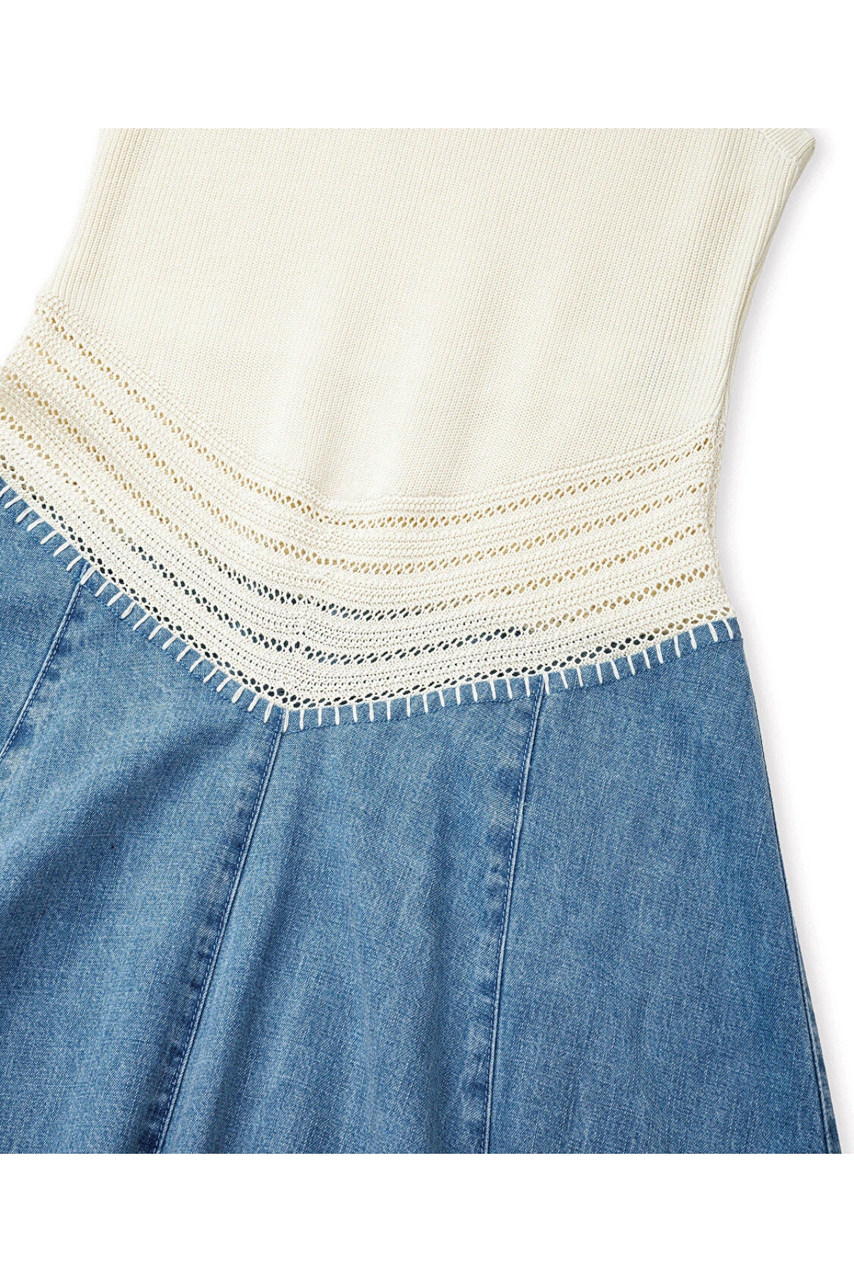 İpekyol Denim Ve Triko Mix Elbise IS1260002366