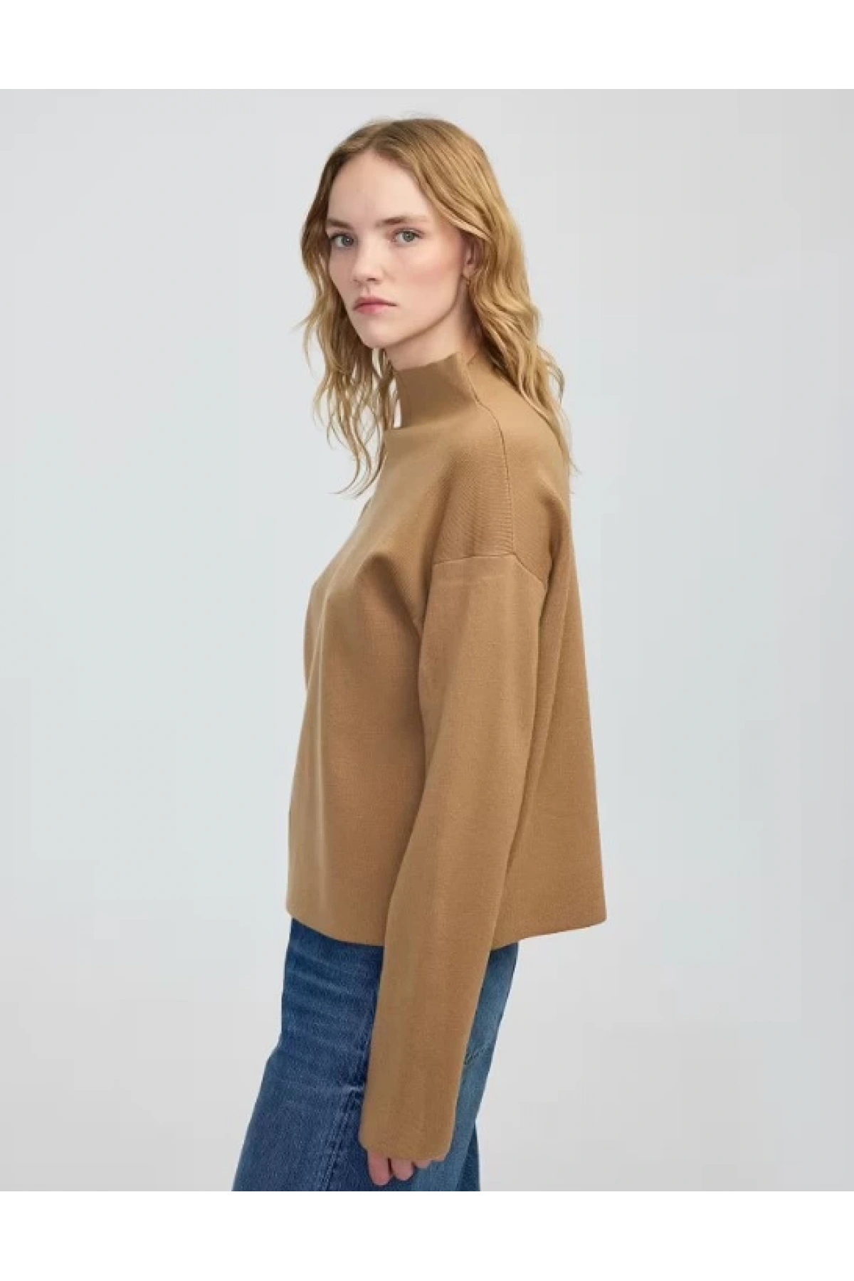 İpekyol Dik Yaka Triko IW6250050060