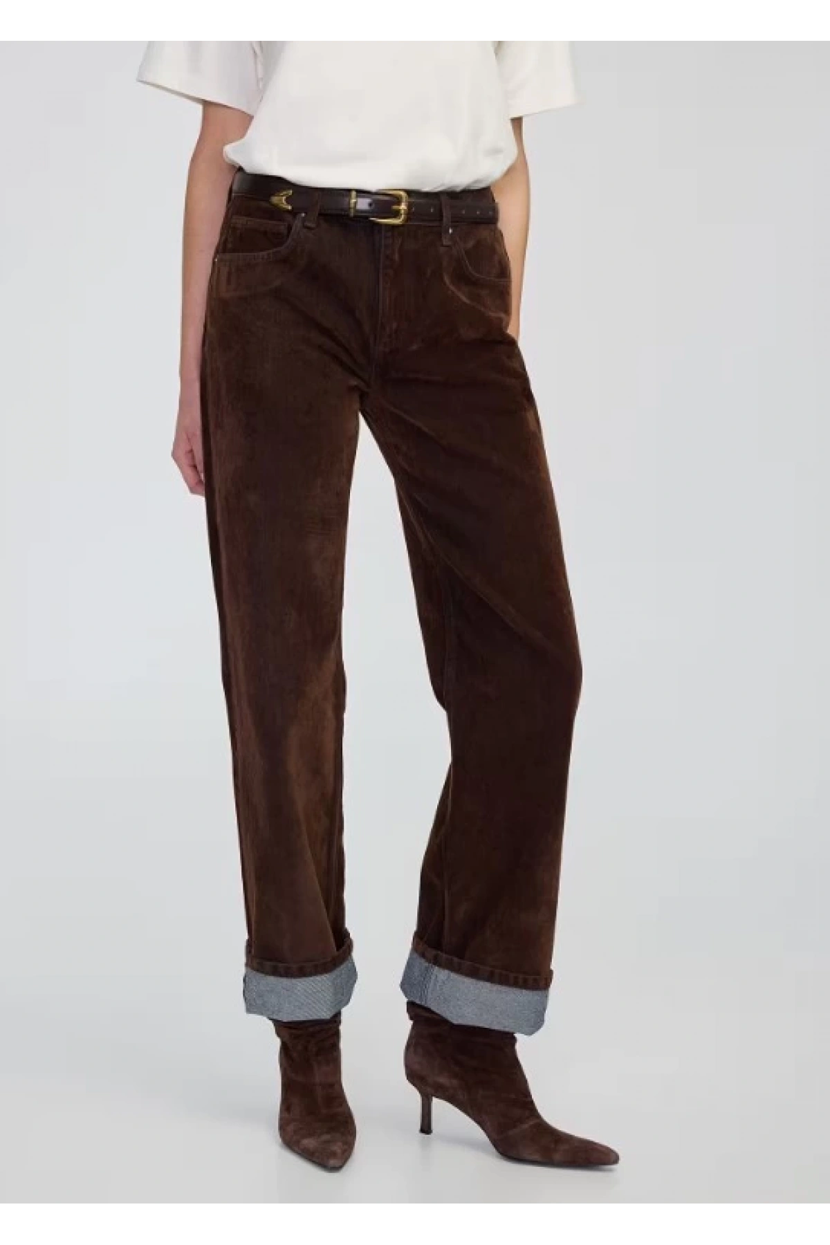 İpekyol Flok Baskılı Wide Leg Fit Jean IW6250018034
