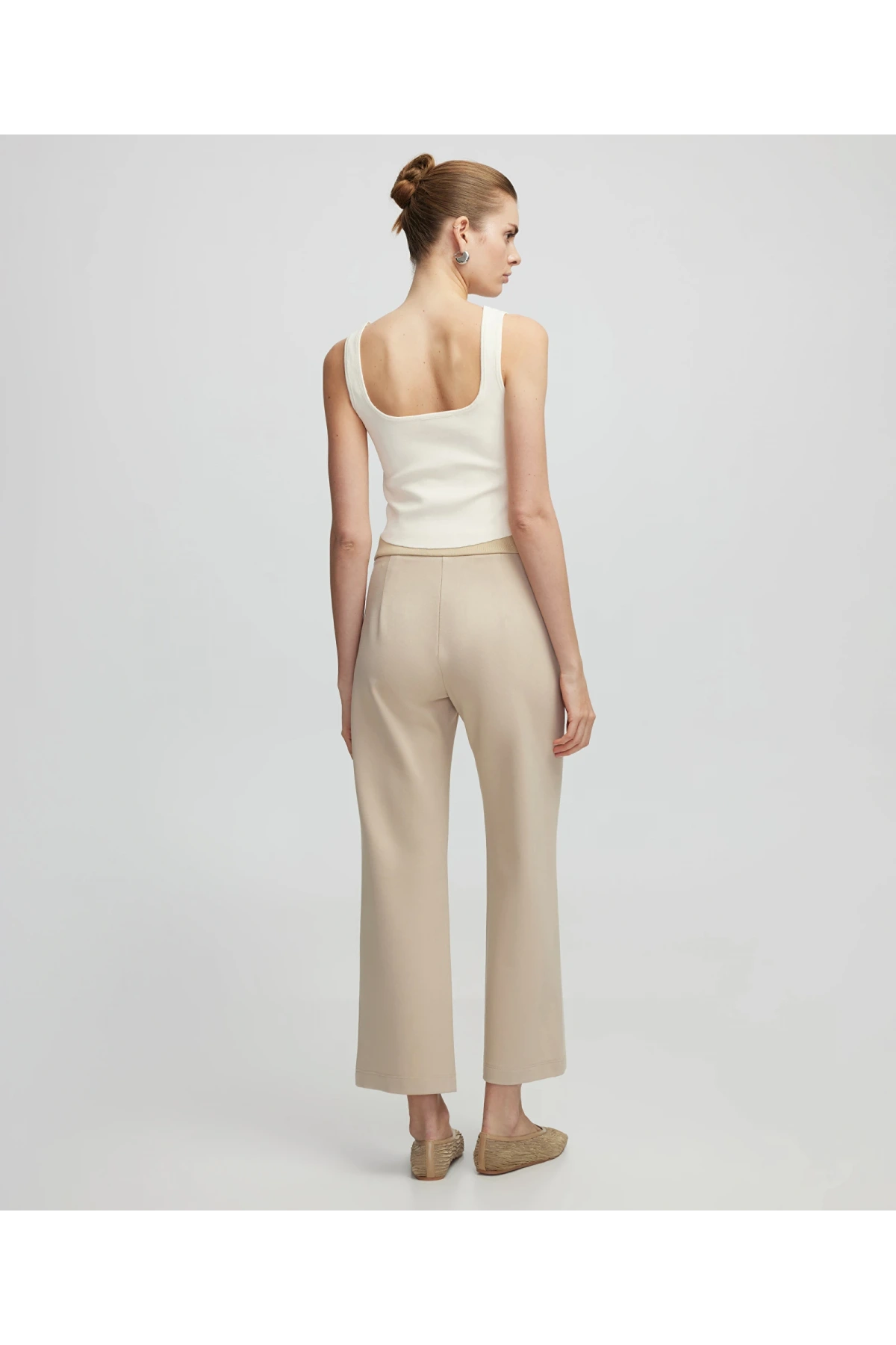 İpekyol Kadın Askılı Basic Ekru Triko IS1250050084