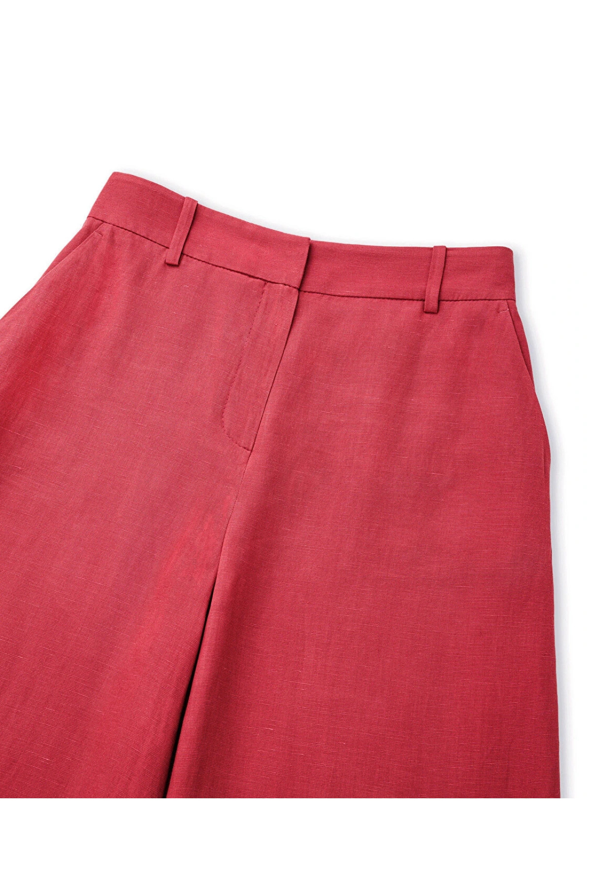İpekyol Keten İçerikli Wide Leg Pantolon IS1260003192