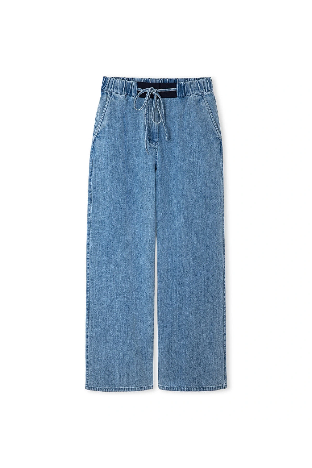 İpekyol Kontrast Bel Jean Pantolon IS1260003136