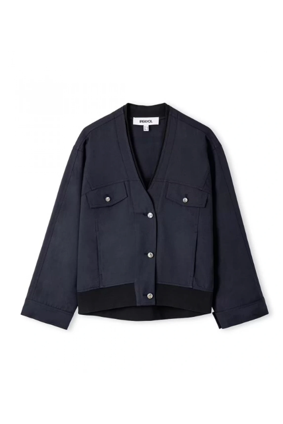 İpekyol Kumaş Mix Bomber Ceket IW6250005060