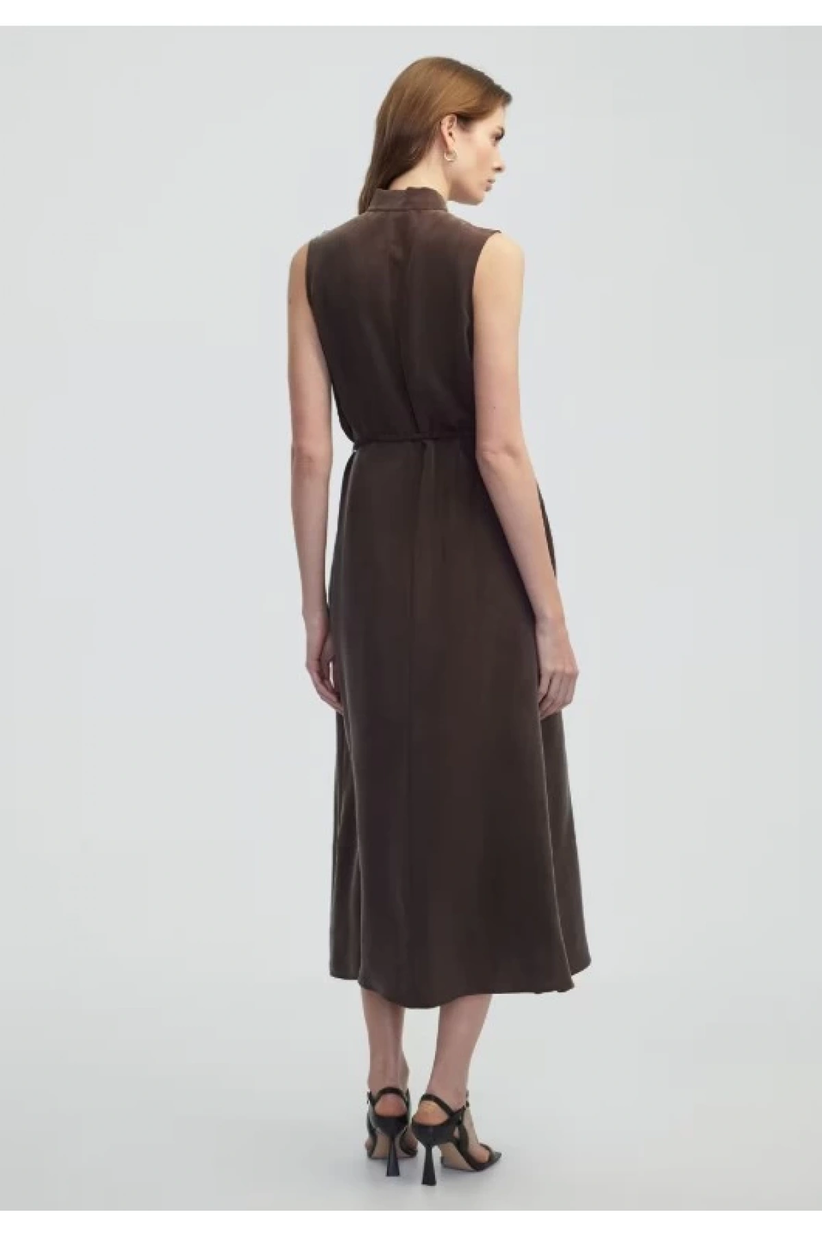 İpekyol Kuşaklı Cupro Elbise IS1250002455