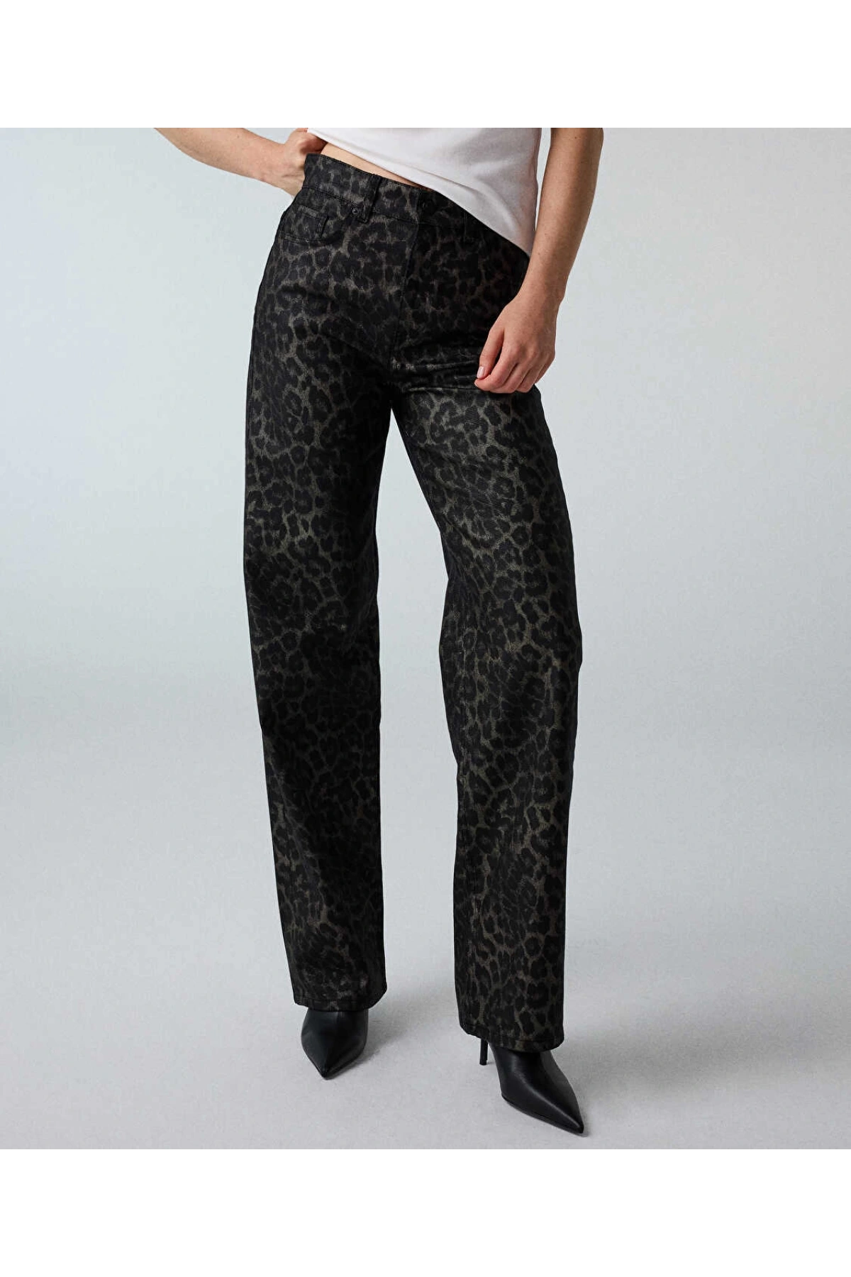 İpekyol Leopar Desenli Jean IW6260018036
